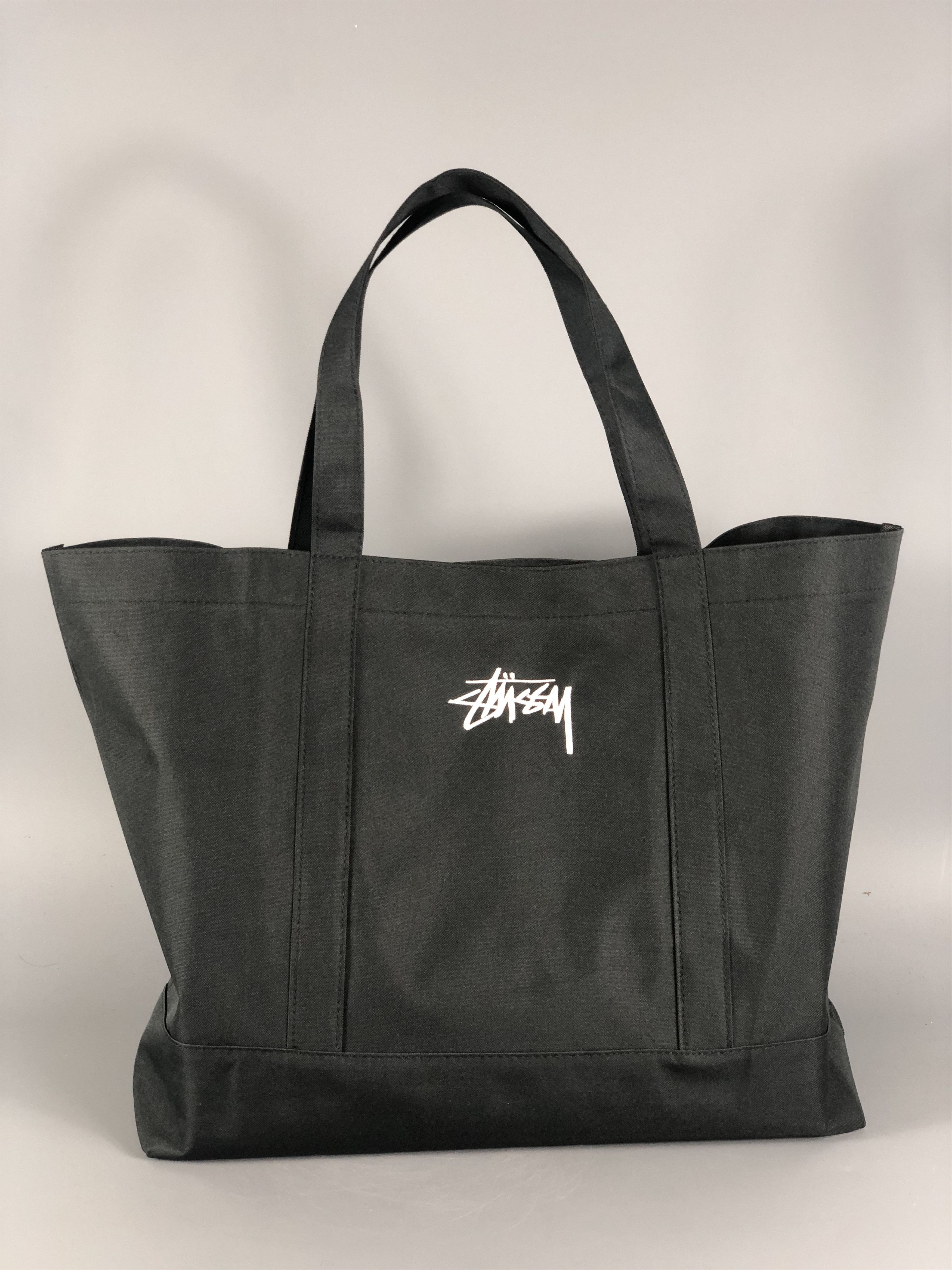 Stussy Stussy Bag Stock Tote Bag Oversized with Logo Embroidery | Grailed