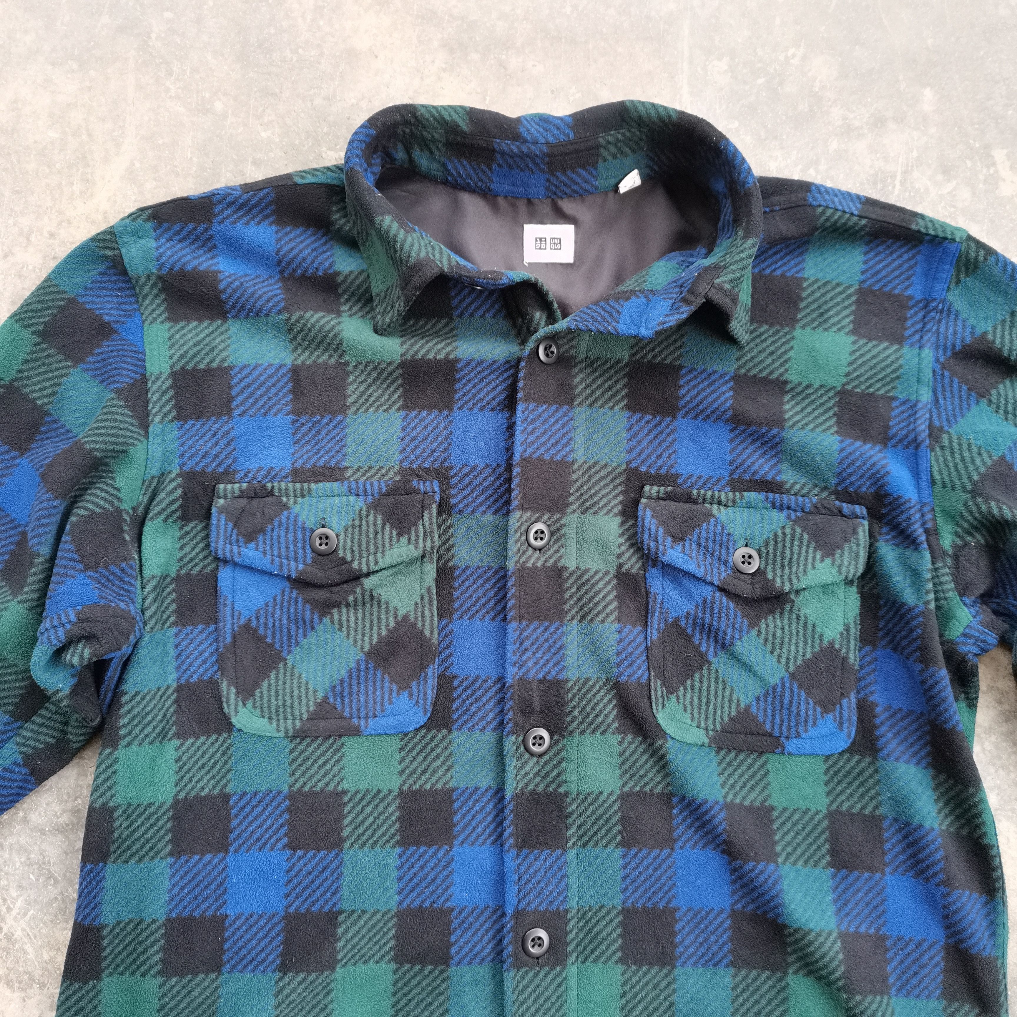 Japanese Brand × Uniqlo Uniqlo Plaid Flannel Shirt Size US L / EU 52-54 / 3 - 2 Thumbnail