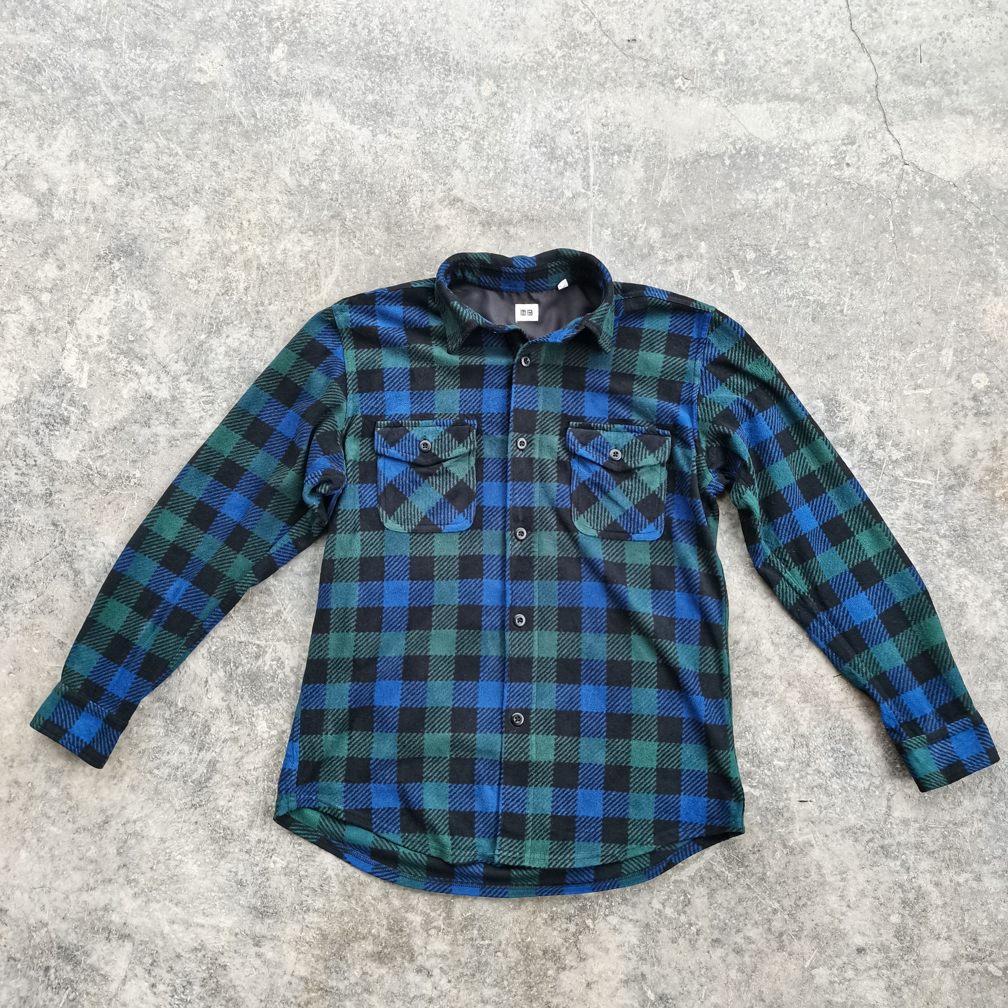 Japanese Brand × Uniqlo Uniqlo Plaid Flannel Shirt Size US L / EU 52-54 / 3 - 1 Thumbnail
