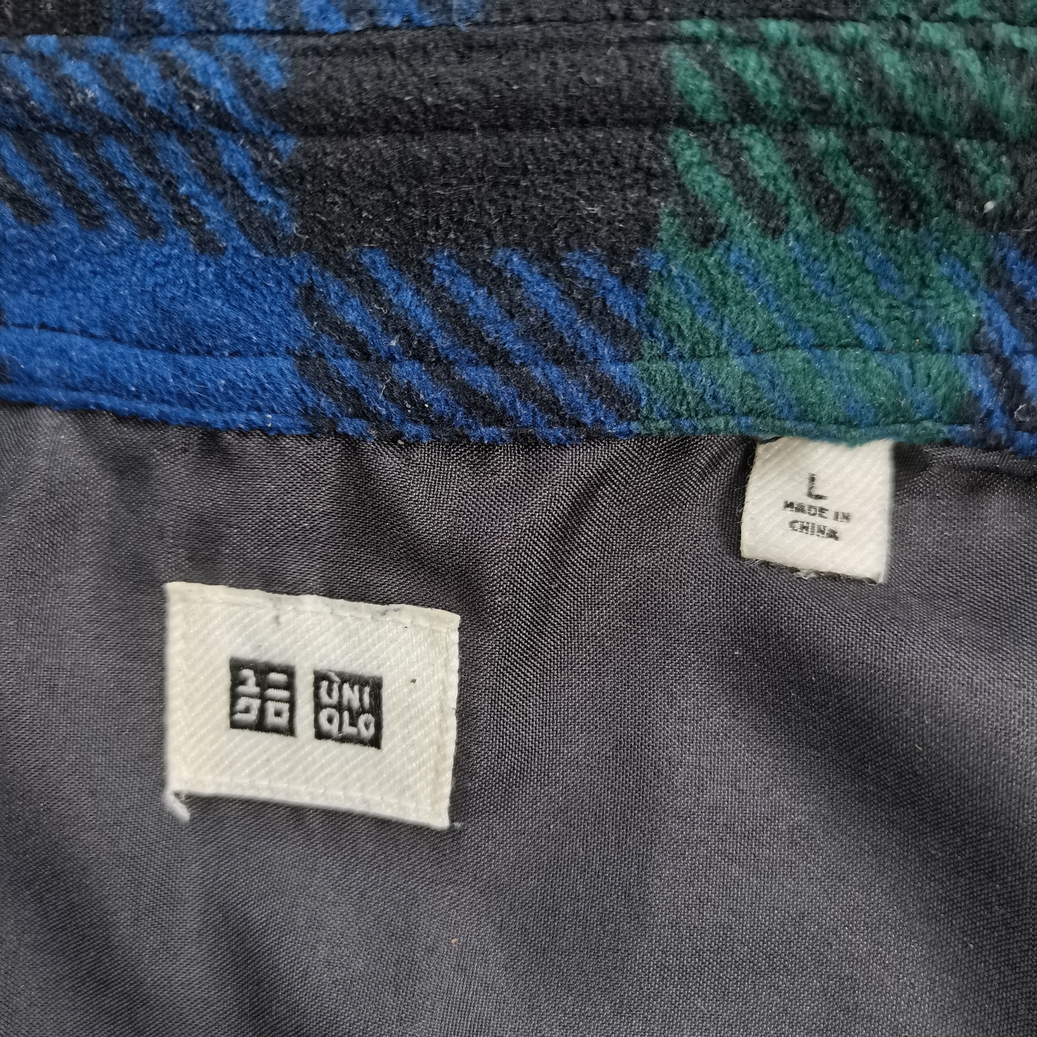 Japanese Brand × Uniqlo Uniqlo Plaid Flannel Shirt Size US L / EU 52-54 / 3 - 13 Thumbnail