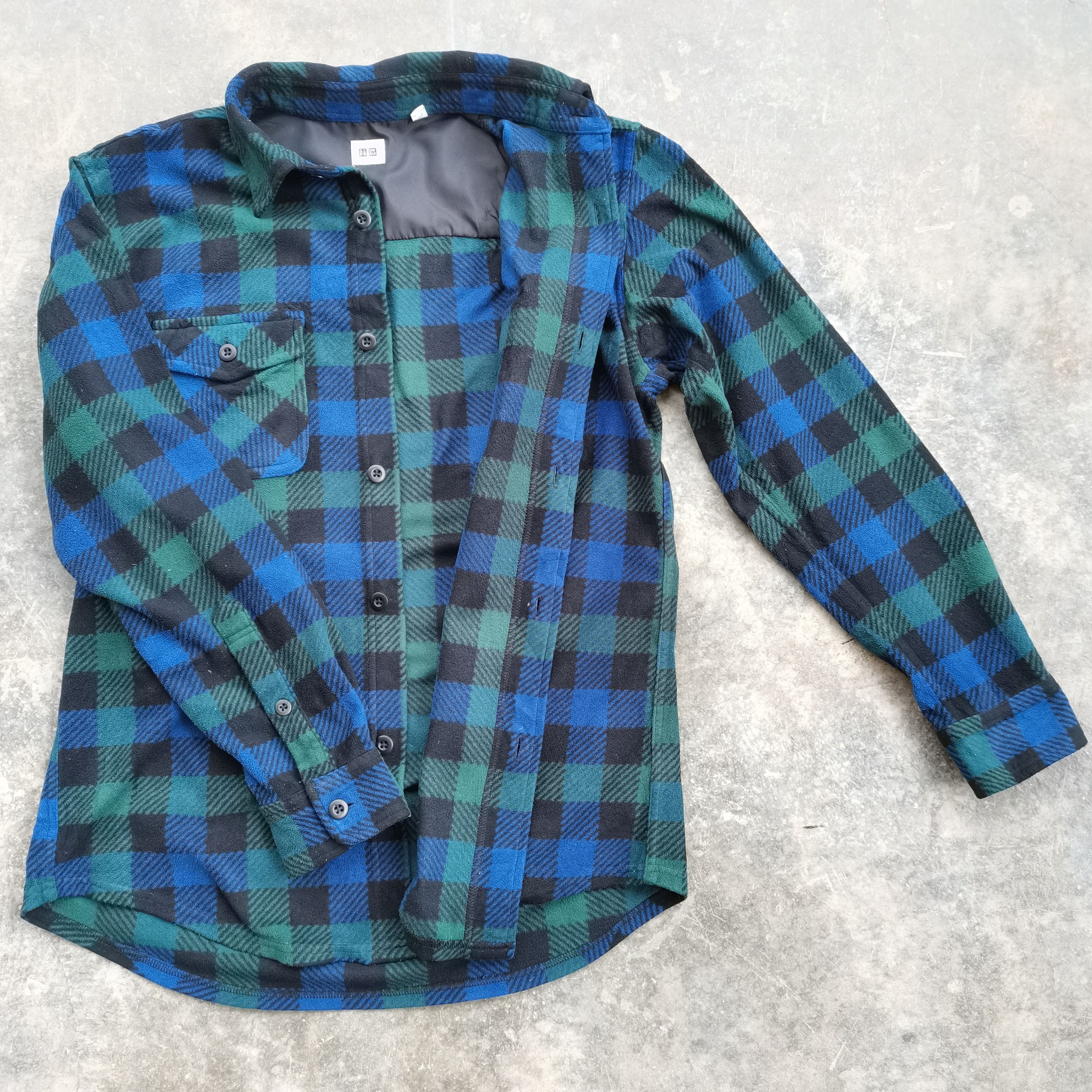 Japanese Brand × Uniqlo Uniqlo Plaid Flannel Shirt Size US L / EU 52-54 / 3 - 6 Thumbnail