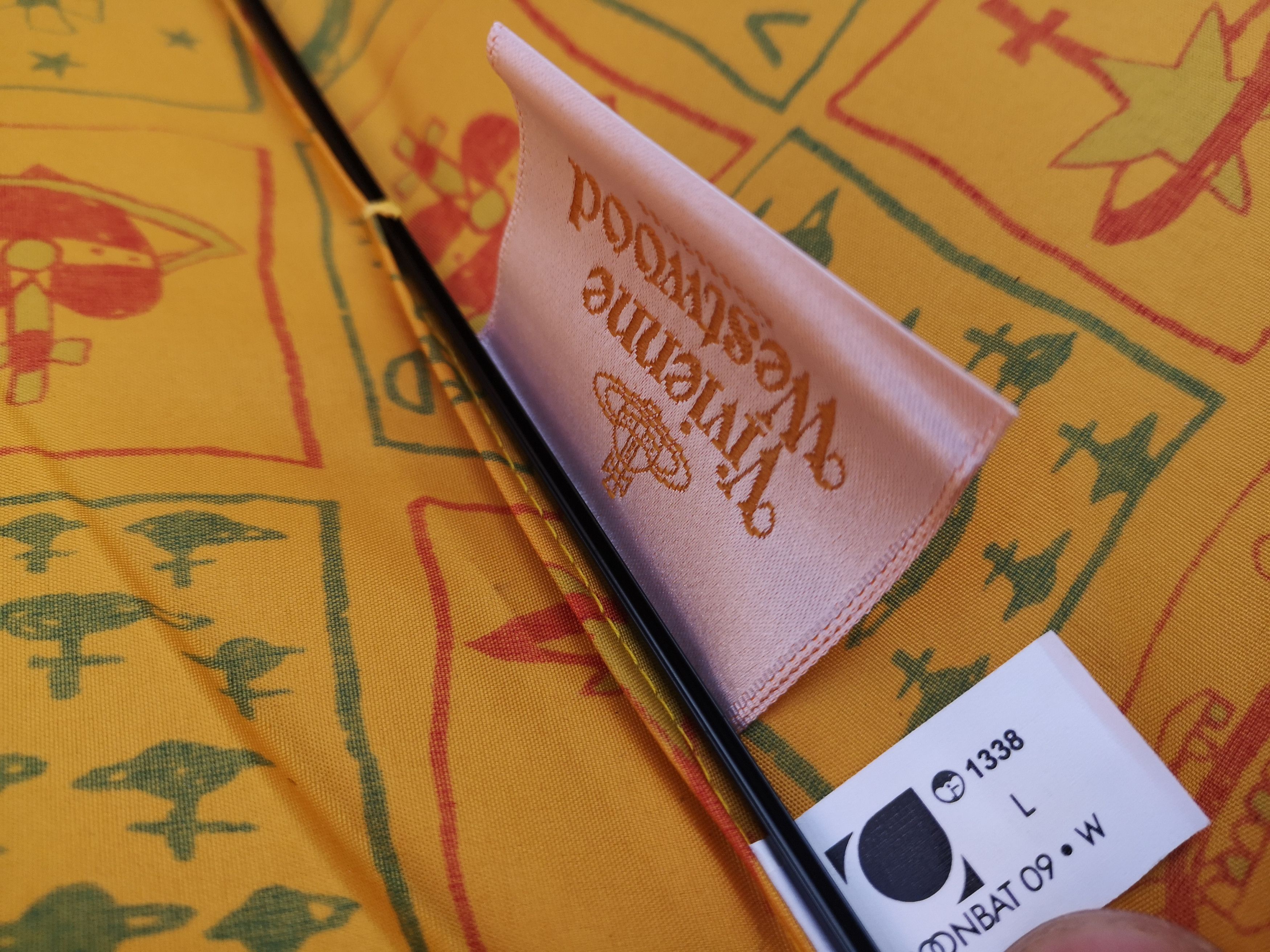 Designer × Vivienne Westwood Limited Edition Vivienne Westwood Over Print Logo Umbrella Size ONE SIZE - 20 Thumbnail