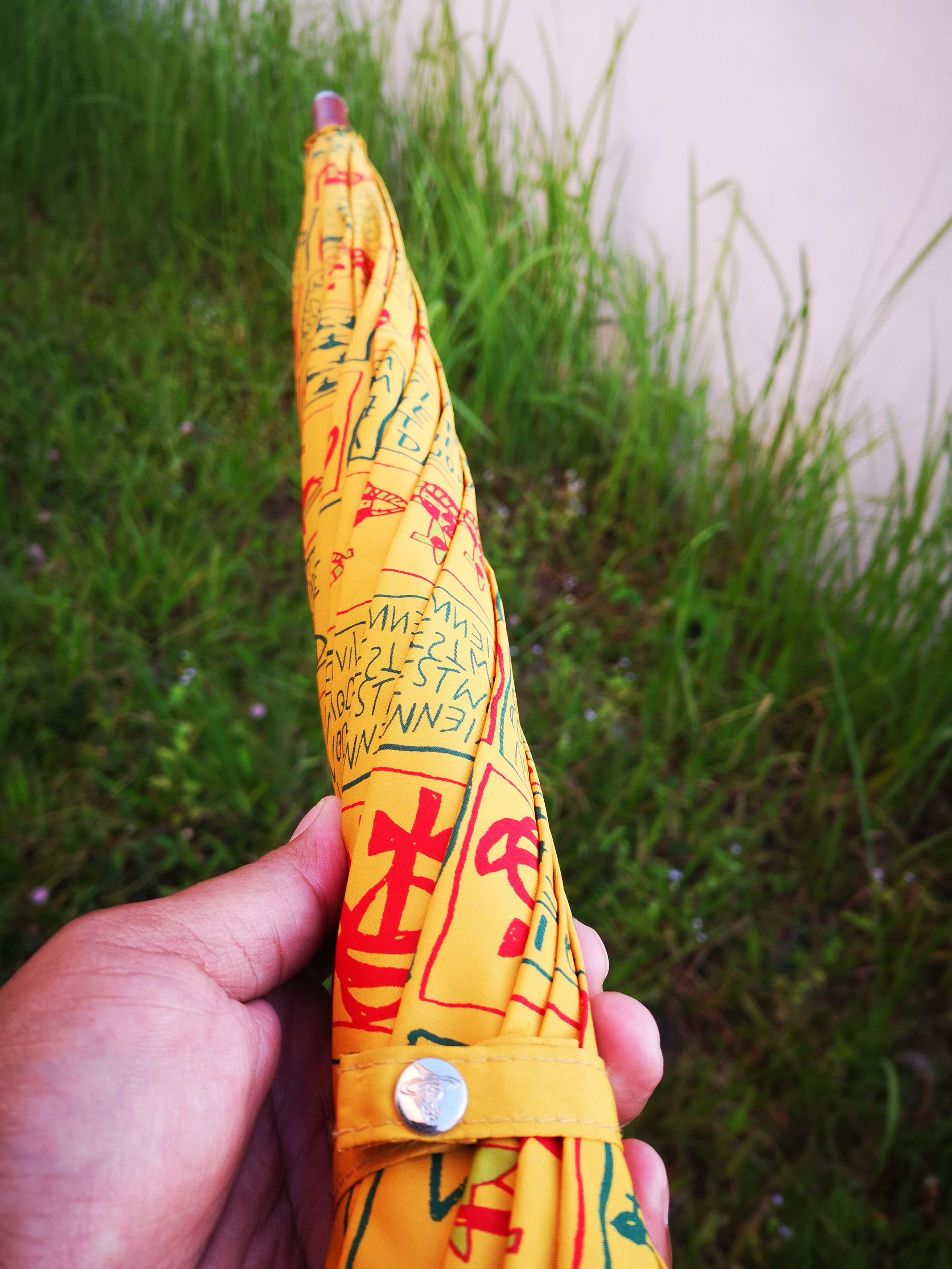 Designer × Vivienne Westwood Limited Edition Vivienne Westwood Over Print Logo Umbrella Size ONE SIZE - 5 Thumbnail