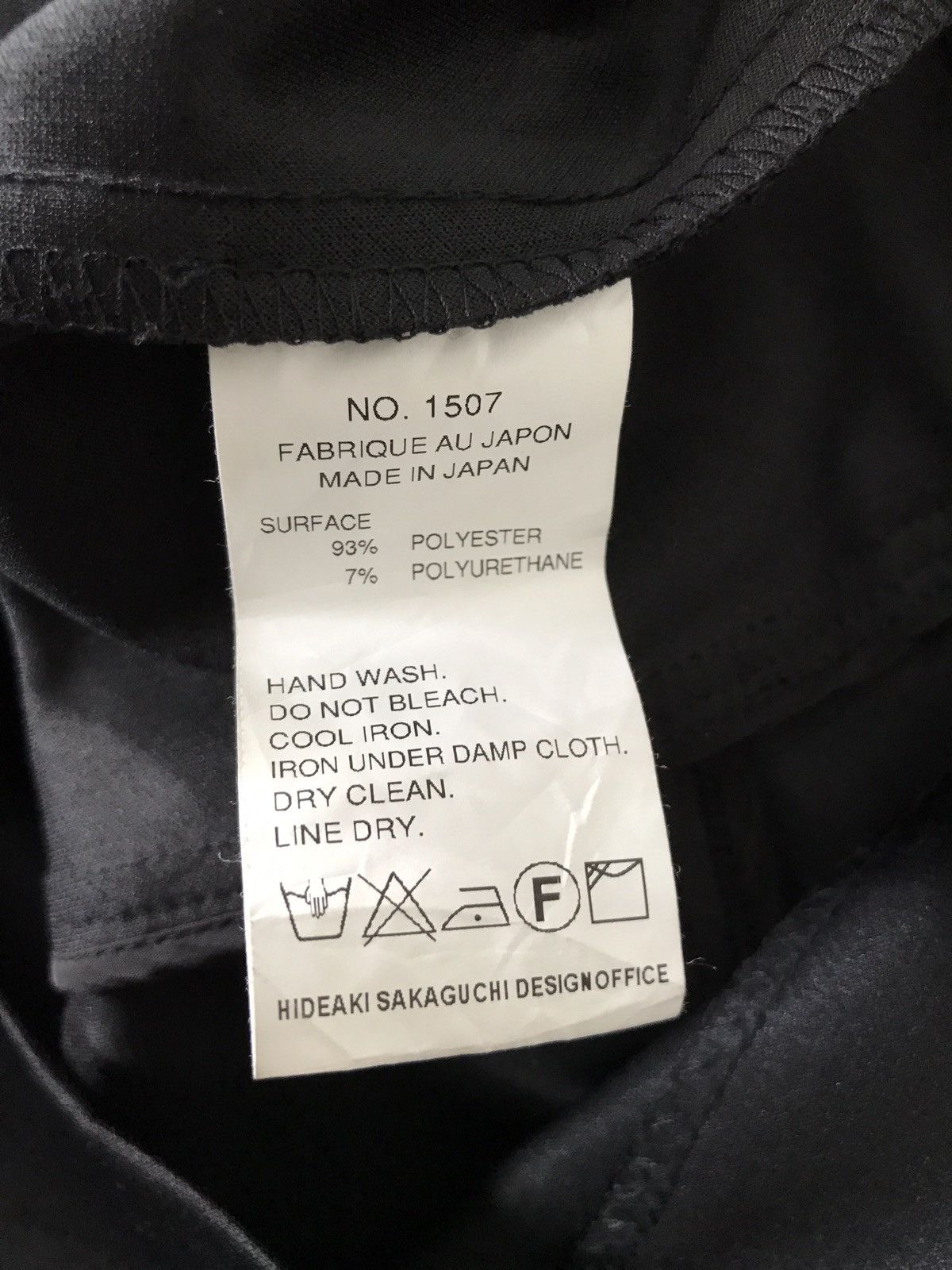 Japanese Brand Hideaki Sakaguchi Mannequins Japon Maison Fonde En 2014 Size US S / EU 44-46 / 1 - 6 Thumbnail