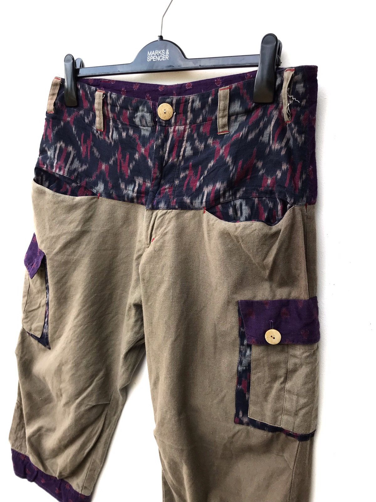 Japanese Brand × Kapital Japanese Brand Amina Short Cargo Kapital Style Design Pants Size US 32 / EU 48 - 5 Thumbnail