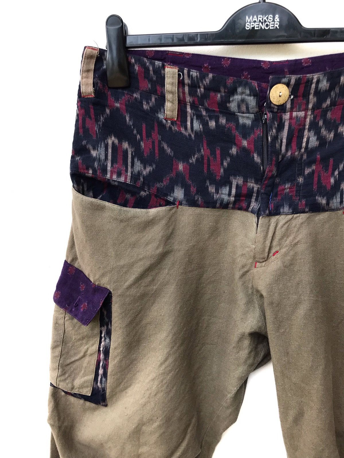 Japanese Brand × Kapital Japanese Brand Amina Short Cargo Kapital Style Design Pants Size US 32 / EU 48 - 3 Thumbnail