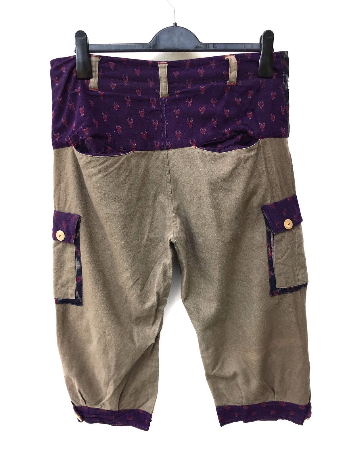 Japanese Brand × Kapital Japanese Brand Amina Short Cargo Kapital Style Design Pants Size US 32 / EU 48 - 2 Thumbnail