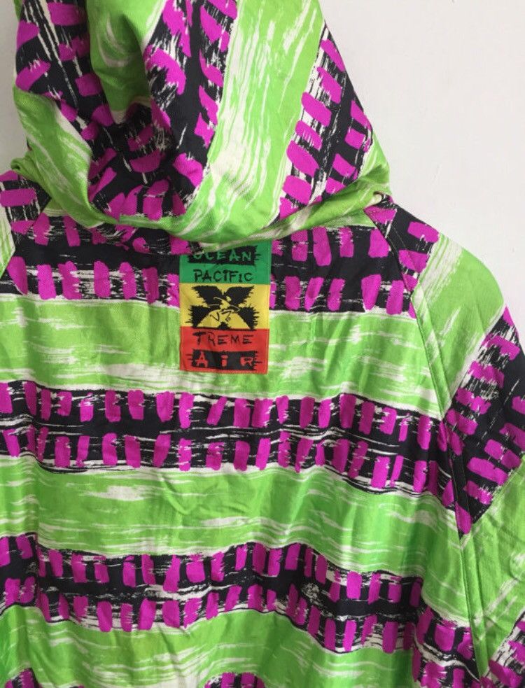 Other × Vintage REVERSIBLE OCEAN Pacific Multicolour Neon Hoodie jacket Size US L / EU 52-54 / 3 - 3 Thumbnail