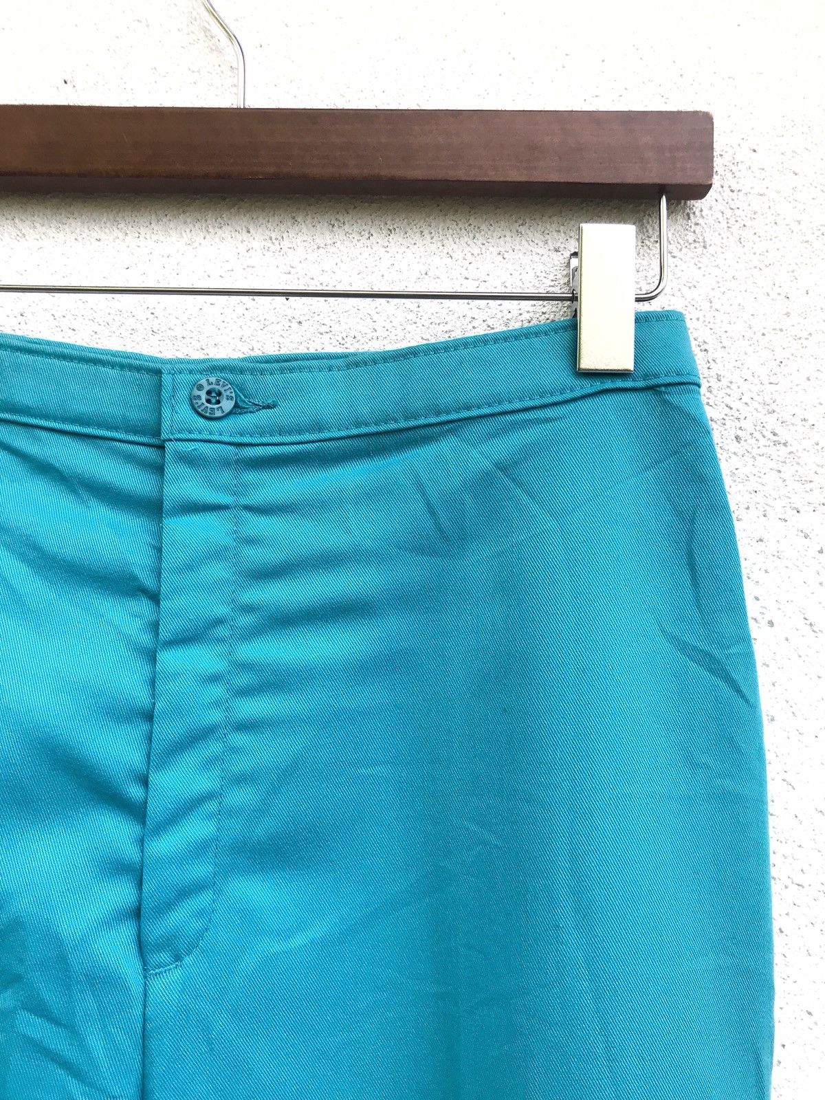 Levi's Made & Crafted × Vintage Vintage Levi’s Made In USA Blue Colour Wool Trousers Pants Size US 27 - 5 Thumbnail
