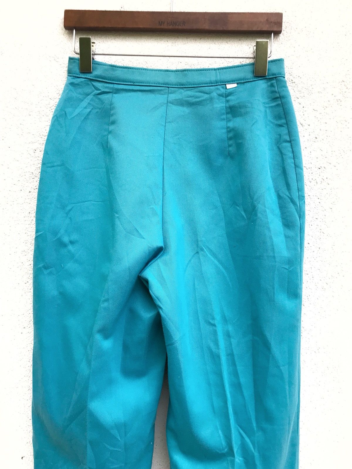 Levi's Made & Crafted × Vintage Vintage Levi’s Made In USA Blue Colour Wool Trousers Pants Size US 27 - 1 Thumbnail