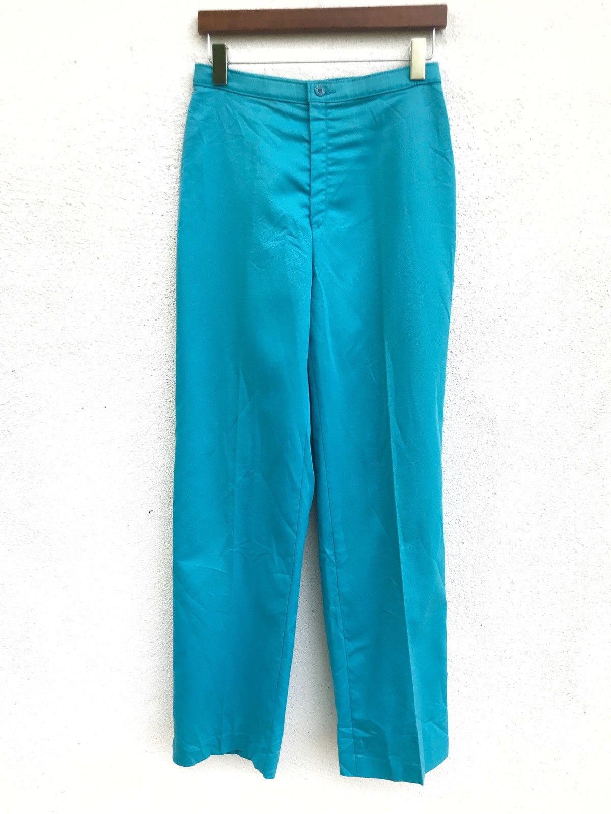 Levi's Made & Crafted × Vintage Vintage Levi’s Made In USA Blue Colour Wool Trousers Pants Size US 27 - 3 Thumbnail