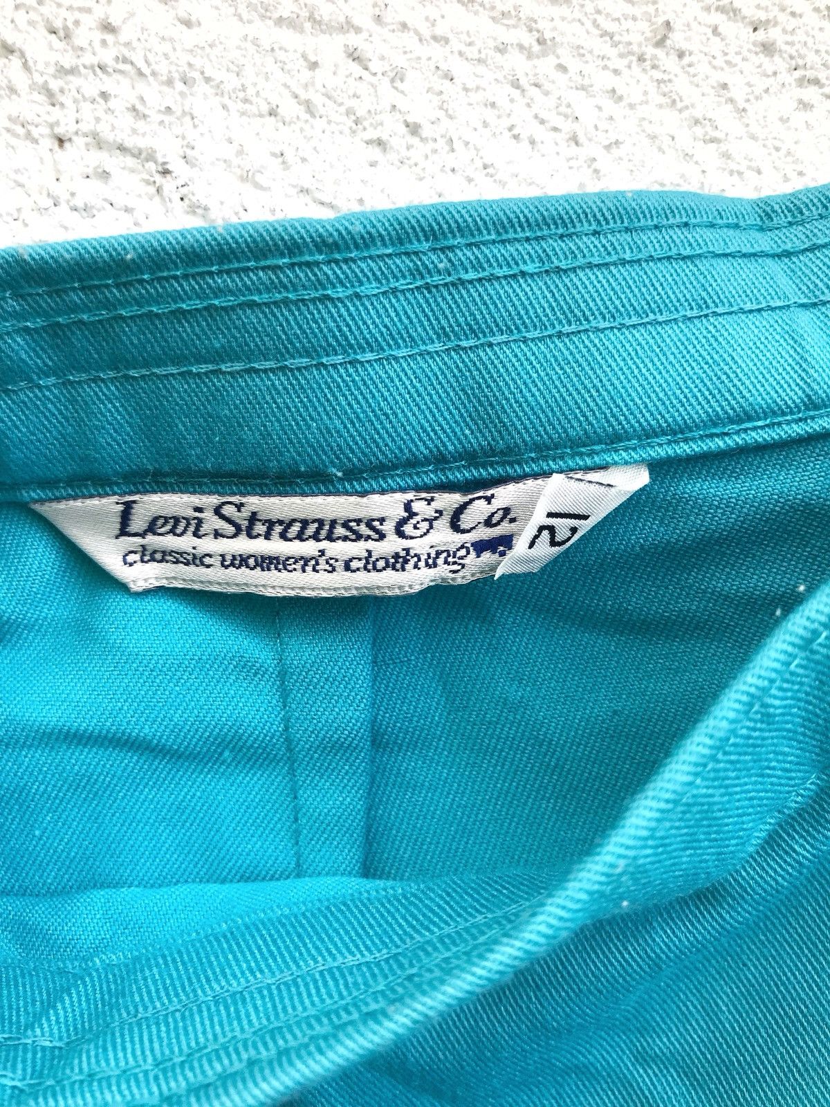 Levi's Made & Crafted × Vintage Vintage Levi’s Made In USA Blue Colour Wool Trousers Pants Size US 27 - 10 Thumbnail