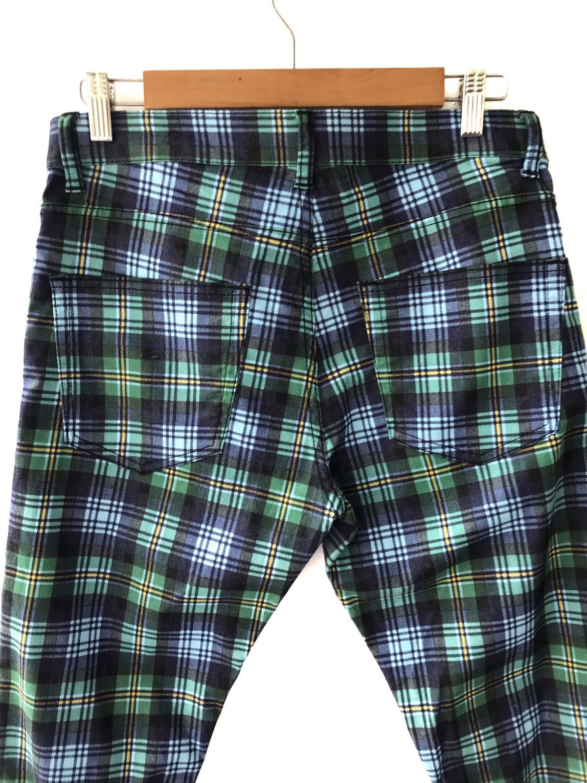 Uniqlo Japanese Brand UNIQLO Checked Plaid Tartan Slim Fit Pants Size US 31 - 4 Thumbnail
