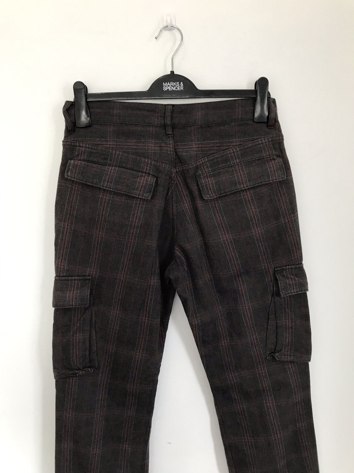 Japanese Brand Vintage Japanese Brand TKMIXPICE Cargo Stripes Pants Size US 30 / EU 46 - 4 Thumbnail
