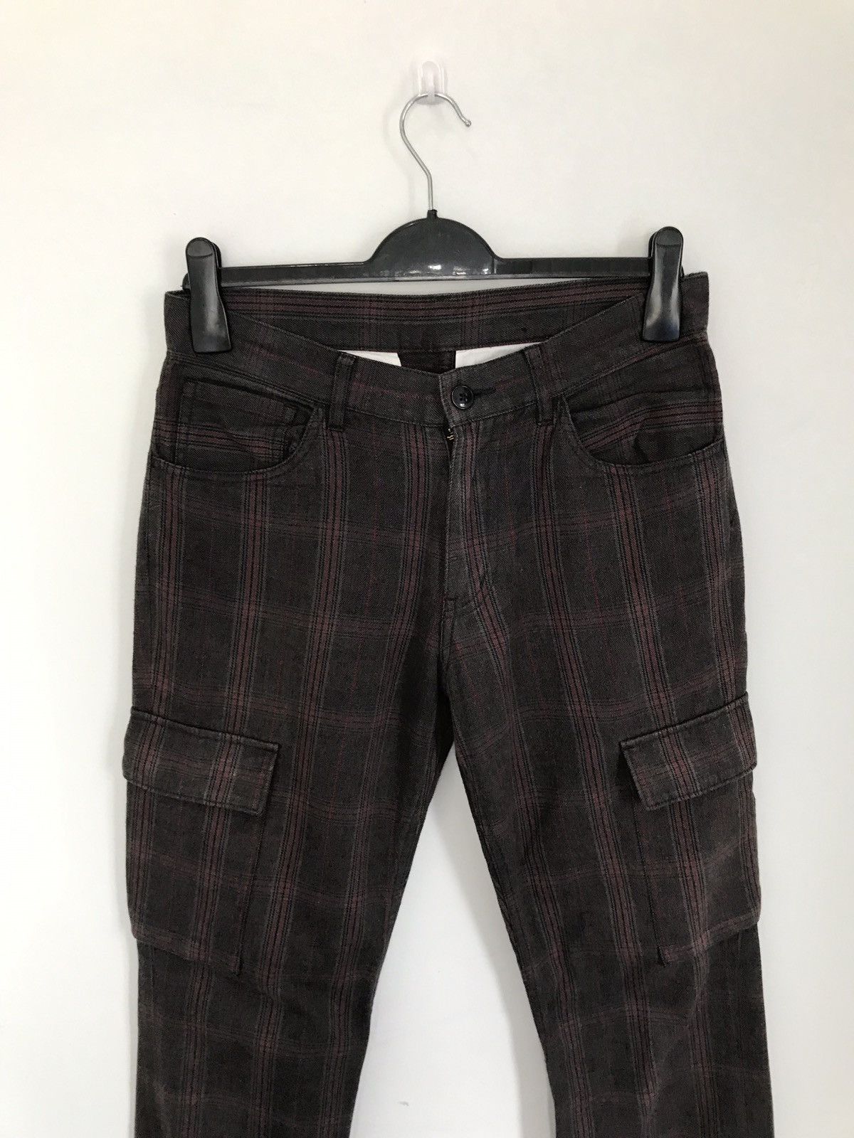 Japanese Brand Vintage Japanese Brand TKMIXPICE Cargo Stripes Pants Size US 30 / EU 46 - 2 Thumbnail