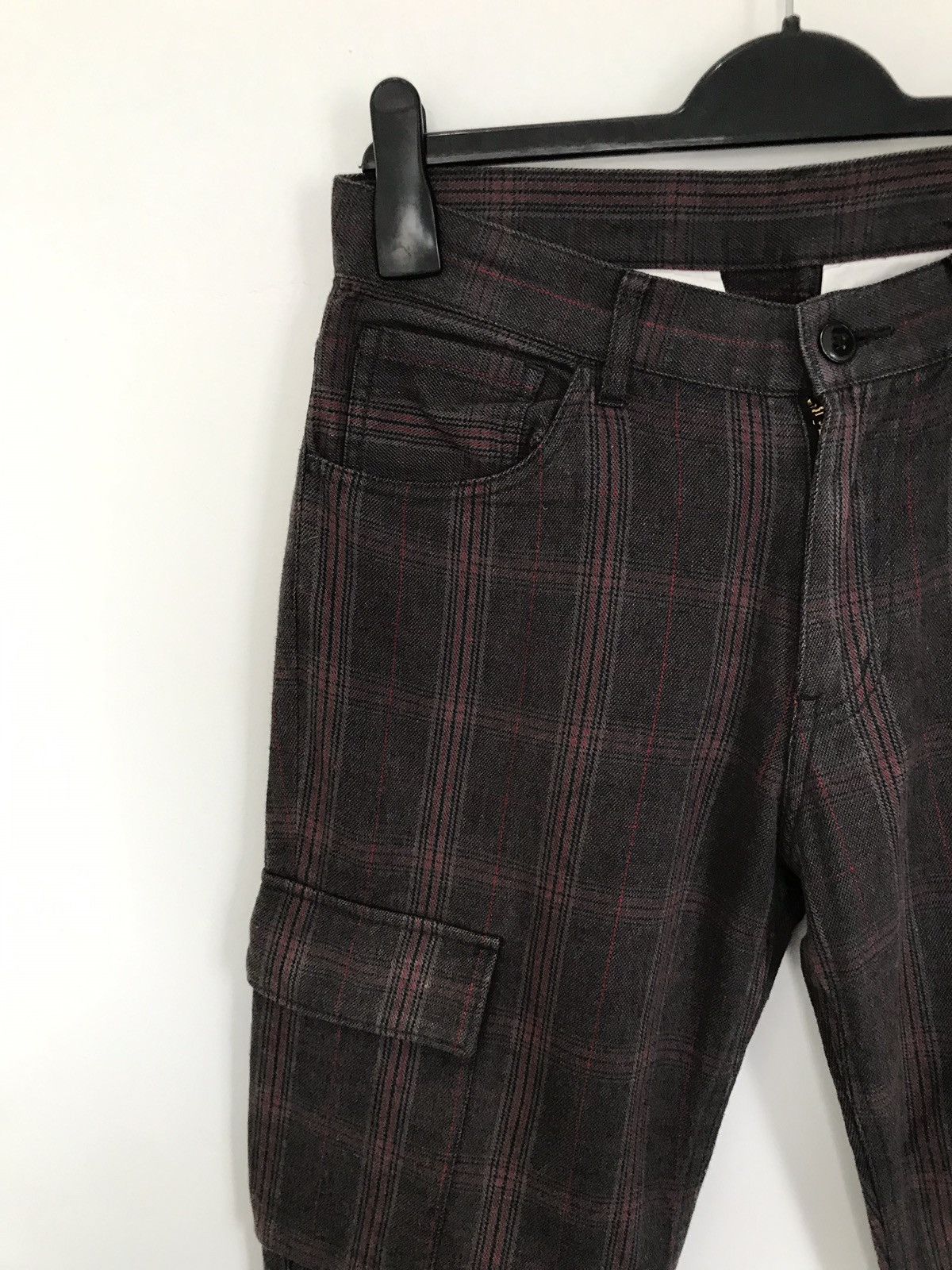 Japanese Brand Vintage Japanese Brand TKMIXPICE Cargo Stripes Pants Size US 30 / EU 46 - 6 Thumbnail