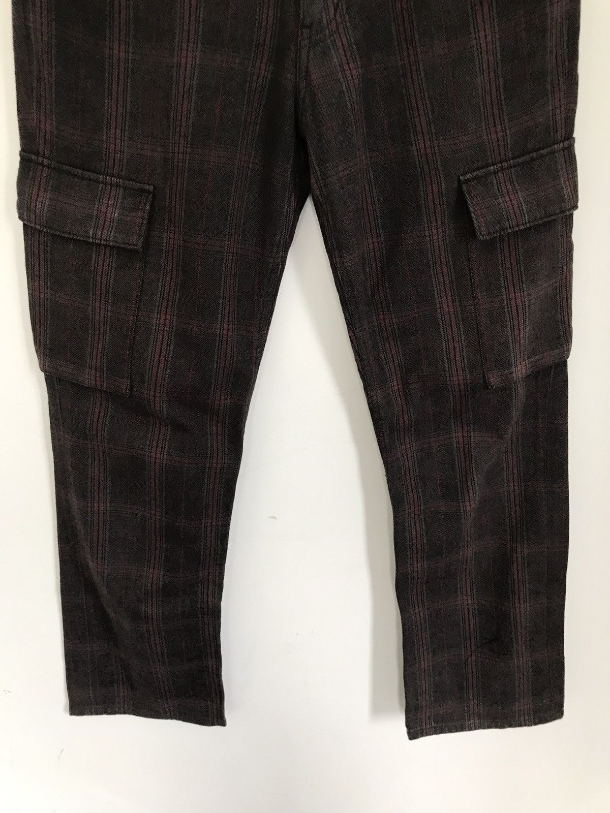Japanese Brand Vintage Japanese Brand TKMIXPICE Cargo Stripes Pants Size US 30 / EU 46 - 7 Thumbnail