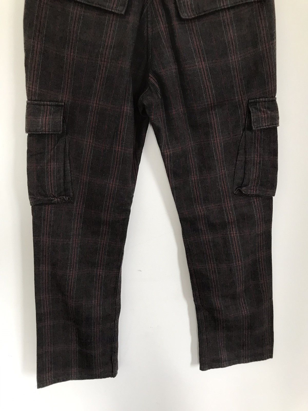 Japanese Brand Vintage Japanese Brand TKMIXPICE Cargo Stripes Pants Size US 30 / EU 46 - 8 Thumbnail