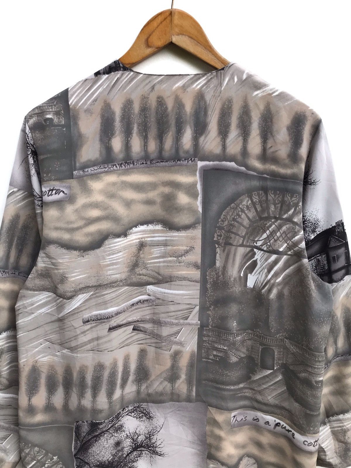 Japanese Brand Vintage Japanese Brand Modemoue Full Print Light Jacket Size US M / EU 48-50 / 2 - 4 Thumbnail