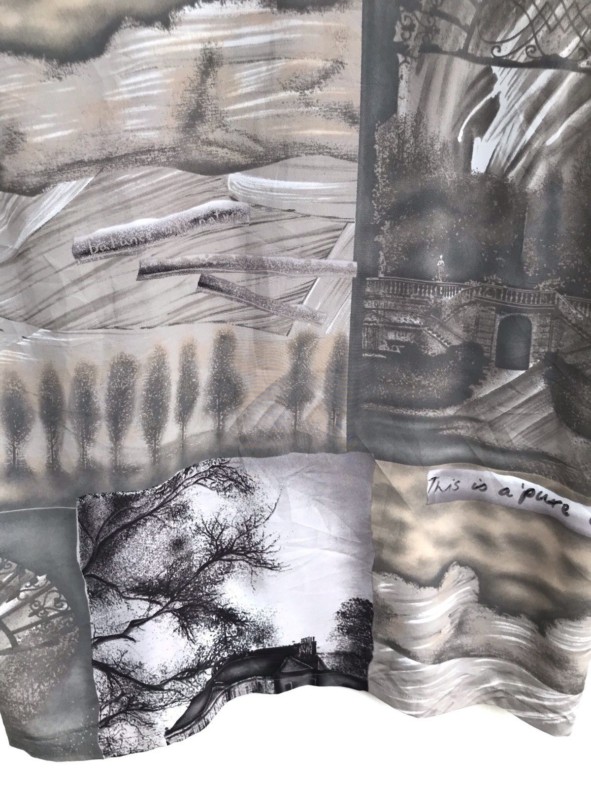 Japanese Brand Vintage Japanese Brand Modemoue Full Print Light Jacket Size US M / EU 48-50 / 2 - 7 Thumbnail