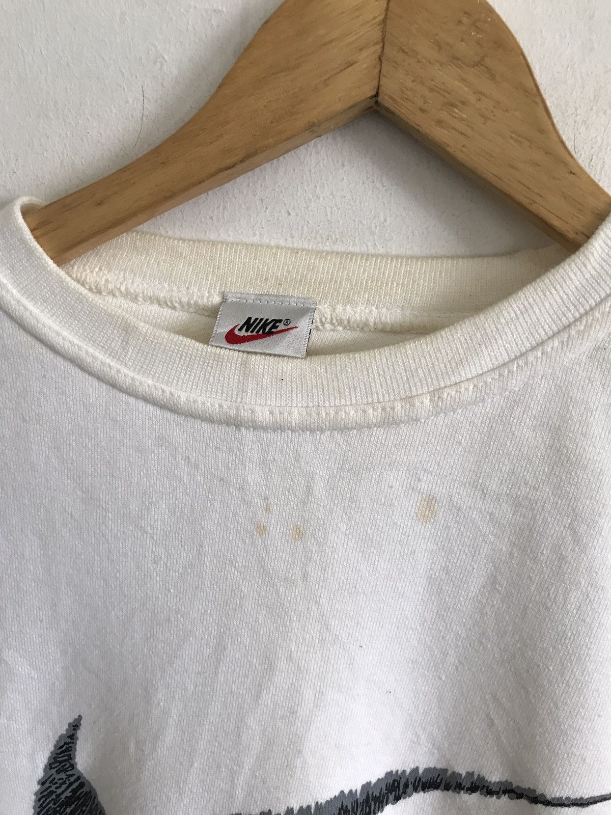 Nike Nike Swoosh Big Logo Crewneck Sweatshirt Size US M / EU 48-50 / 2 - 9 Thumbnail