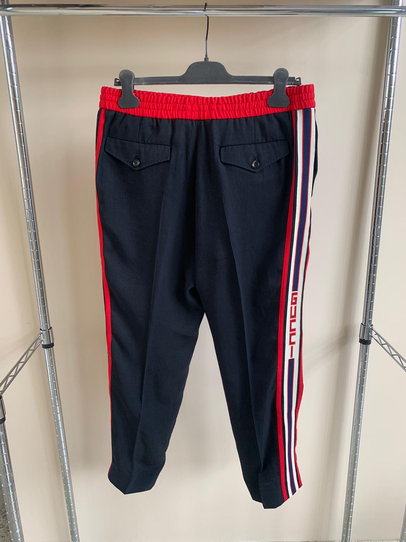 Gucci o1rshd1 Logo Casual Trousers in Black Size US 30 / EU 46 - 9 Thumbnail
