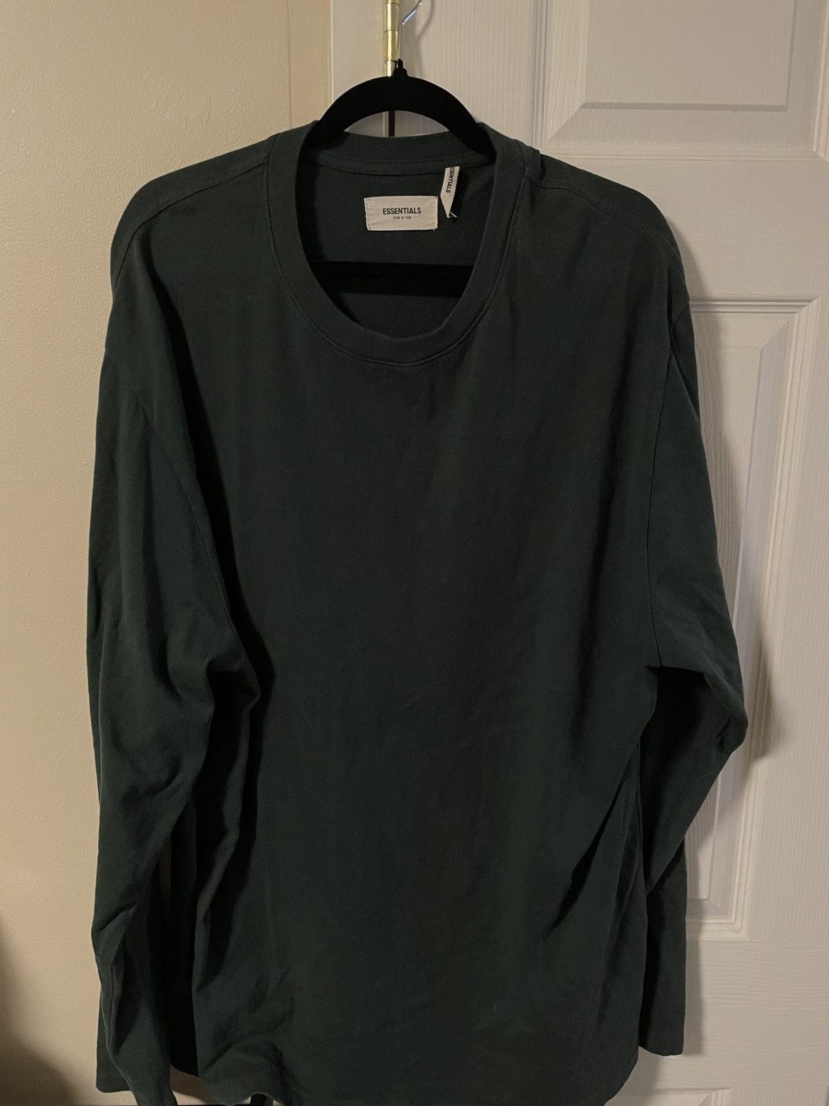 Fear of God × Pacsun Fear of God Essentials Boxy Graphic Long Sleeve Shirt Green Size US L / EU 52-54 / 3 - 2 Thumbnail