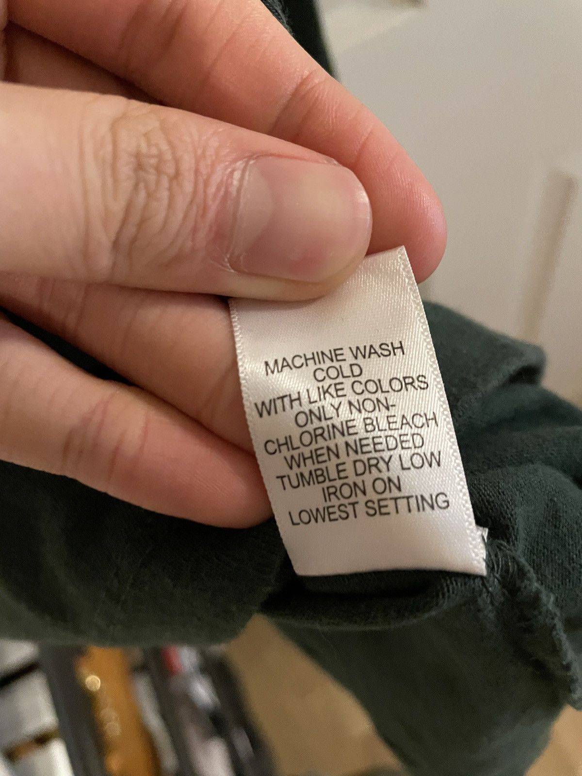 Fear of God × Pacsun Fear of God Essentials Boxy Graphic Long Sleeve Shirt Green Size US L / EU 52-54 / 3 - 6 Thumbnail