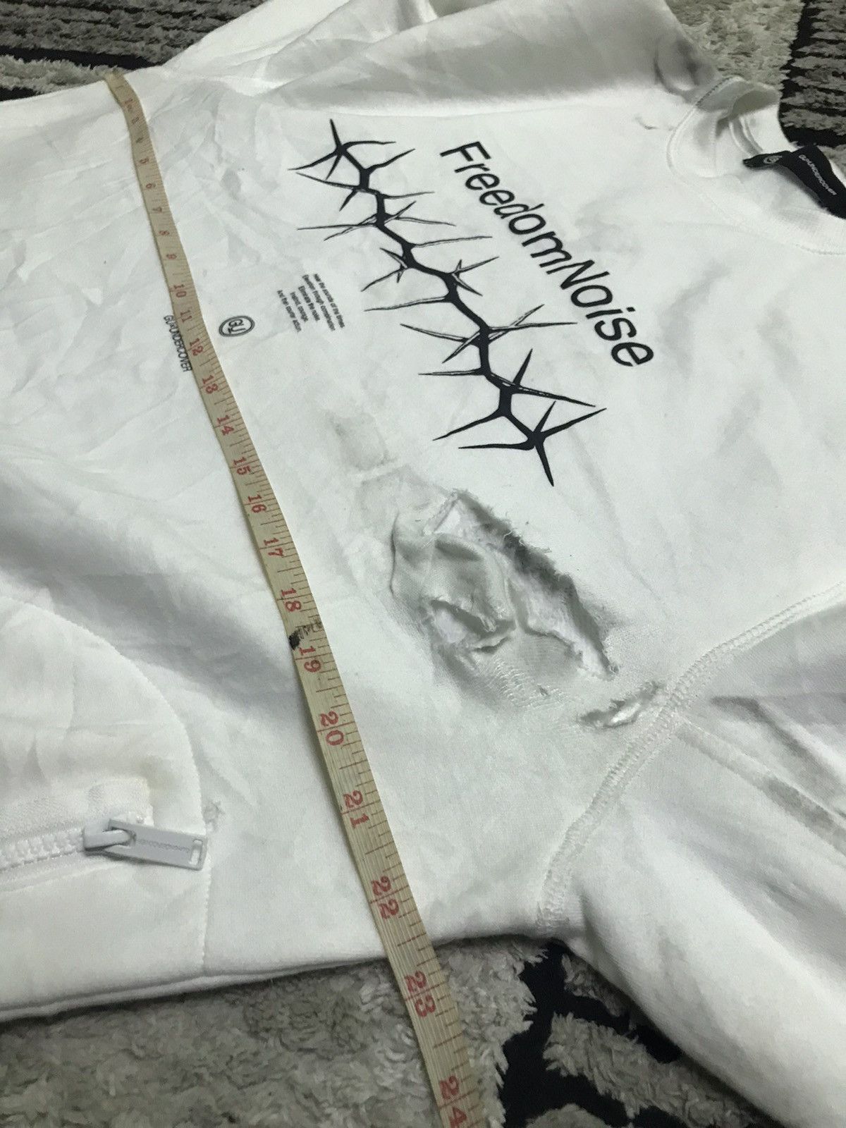 Undercover Undercover distressed sweatshirt Size US L / EU 52-54 / 3 - 7 Thumbnail