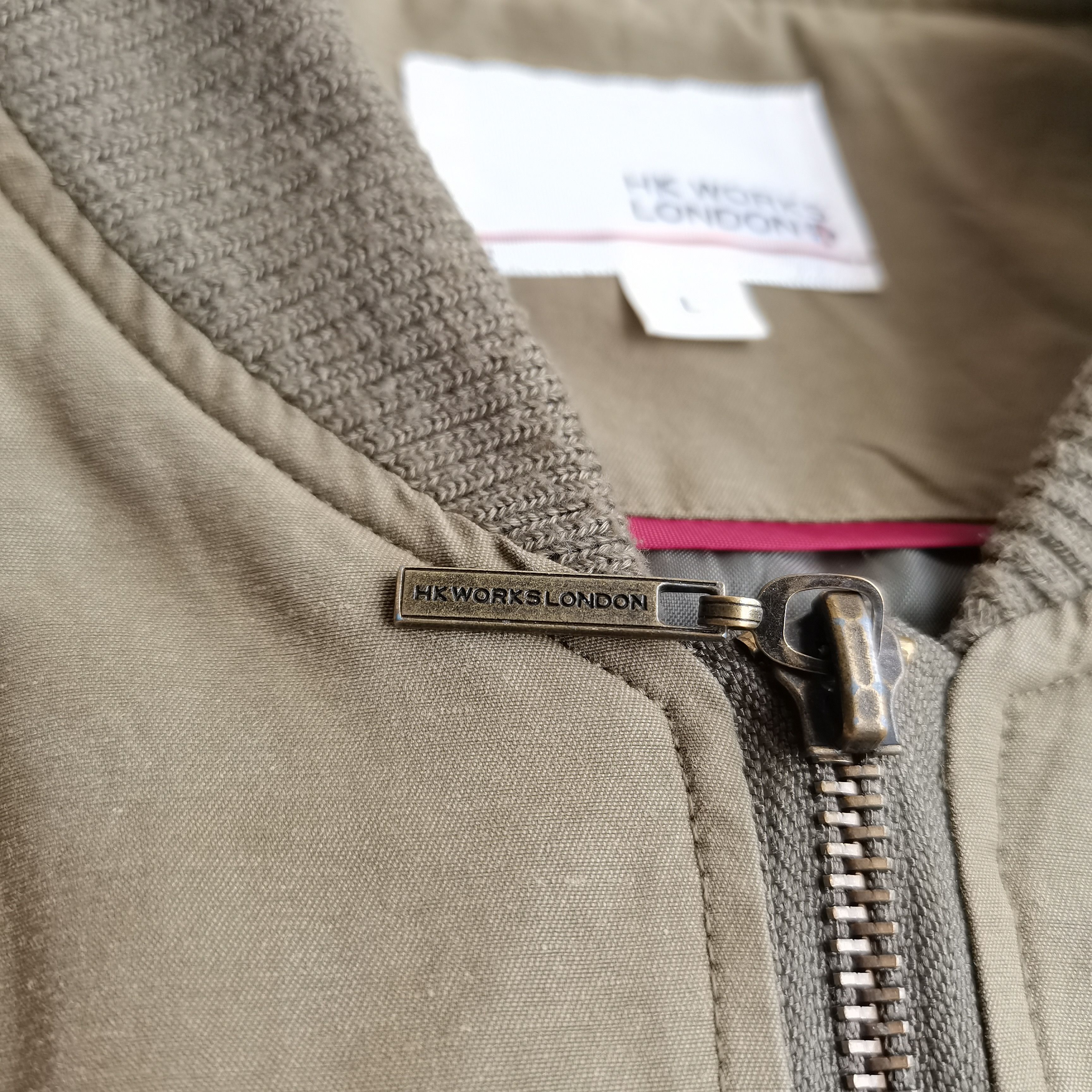 Japanese Brand × Vintage Steals💥 Vintage HK WORKS LONDON Bomber Long Jacket Size US L / EU 52-54 / 3 - 11 Thumbnail