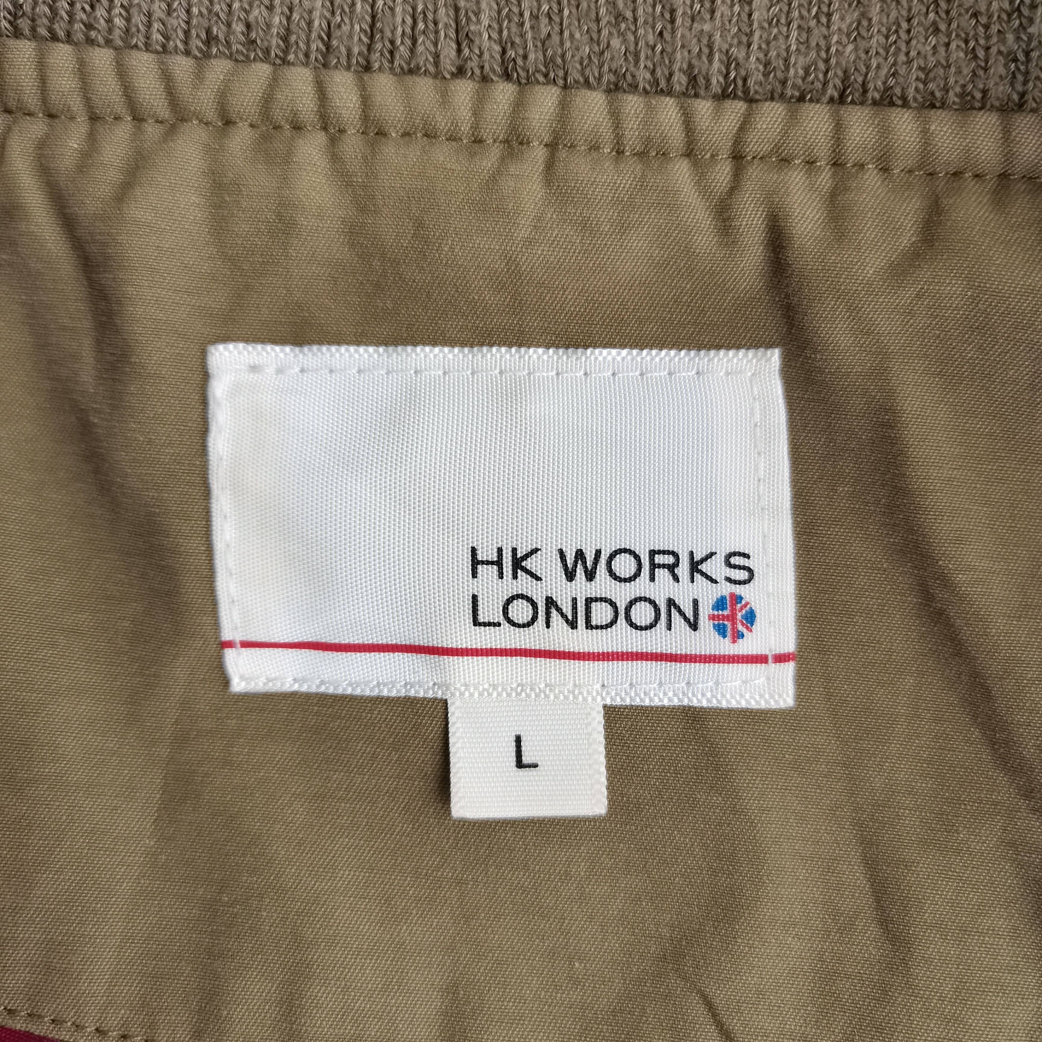 Japanese Brand × Vintage Steals💥 Vintage HK WORKS LONDON Bomber Long Jacket Size US L / EU 52-54 / 3 - 15 Thumbnail