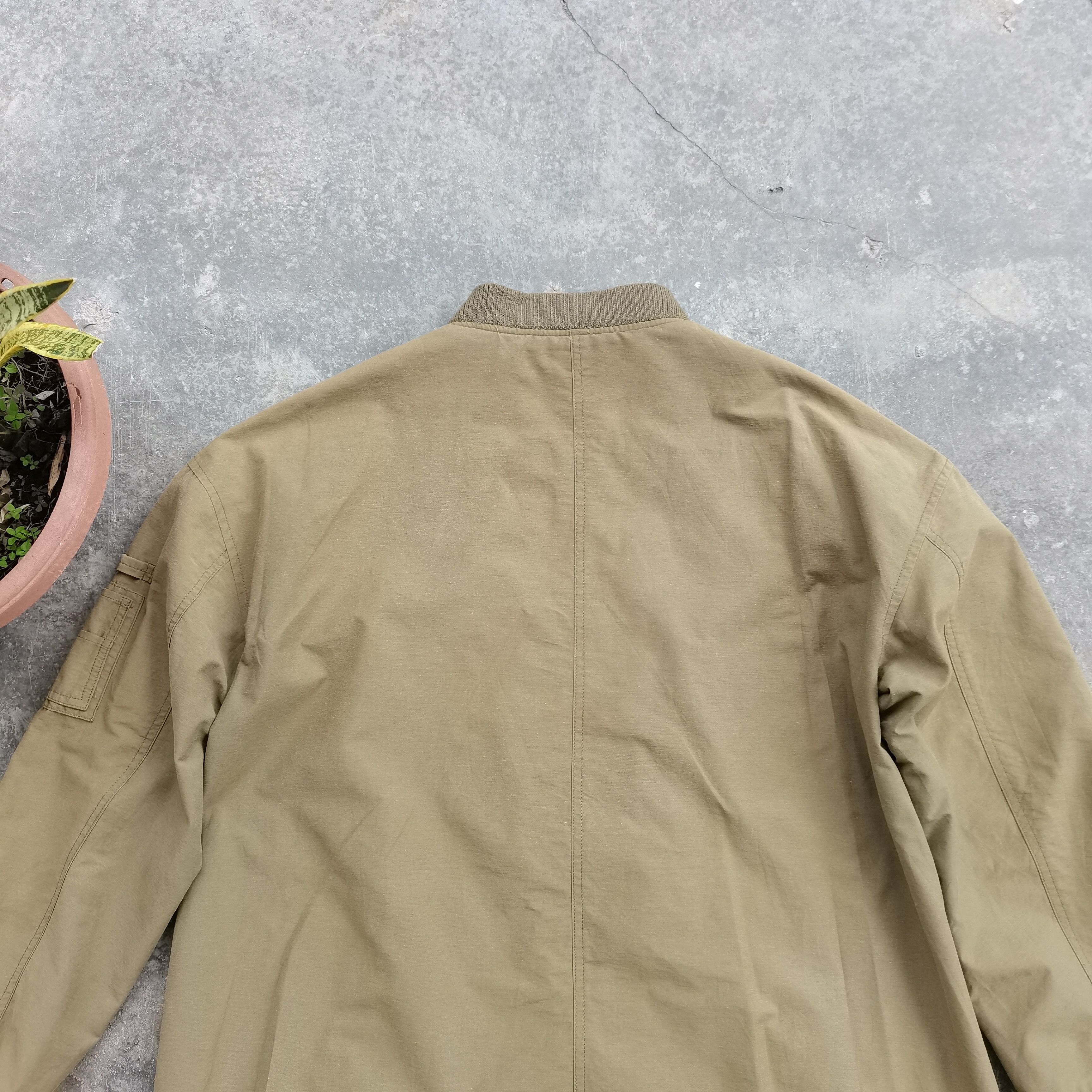 Japanese Brand × Vintage Steals💥 Vintage HK WORKS LONDON Bomber Long Jacket Size US L / EU 52-54 / 3 - 9 Thumbnail