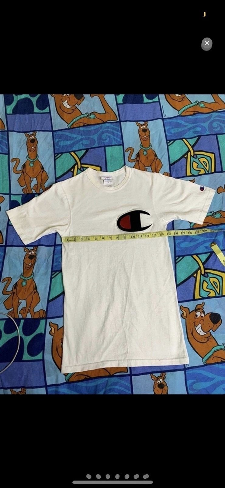 ***FINAL DROP***RARE Champion heavy jumbo logo XS