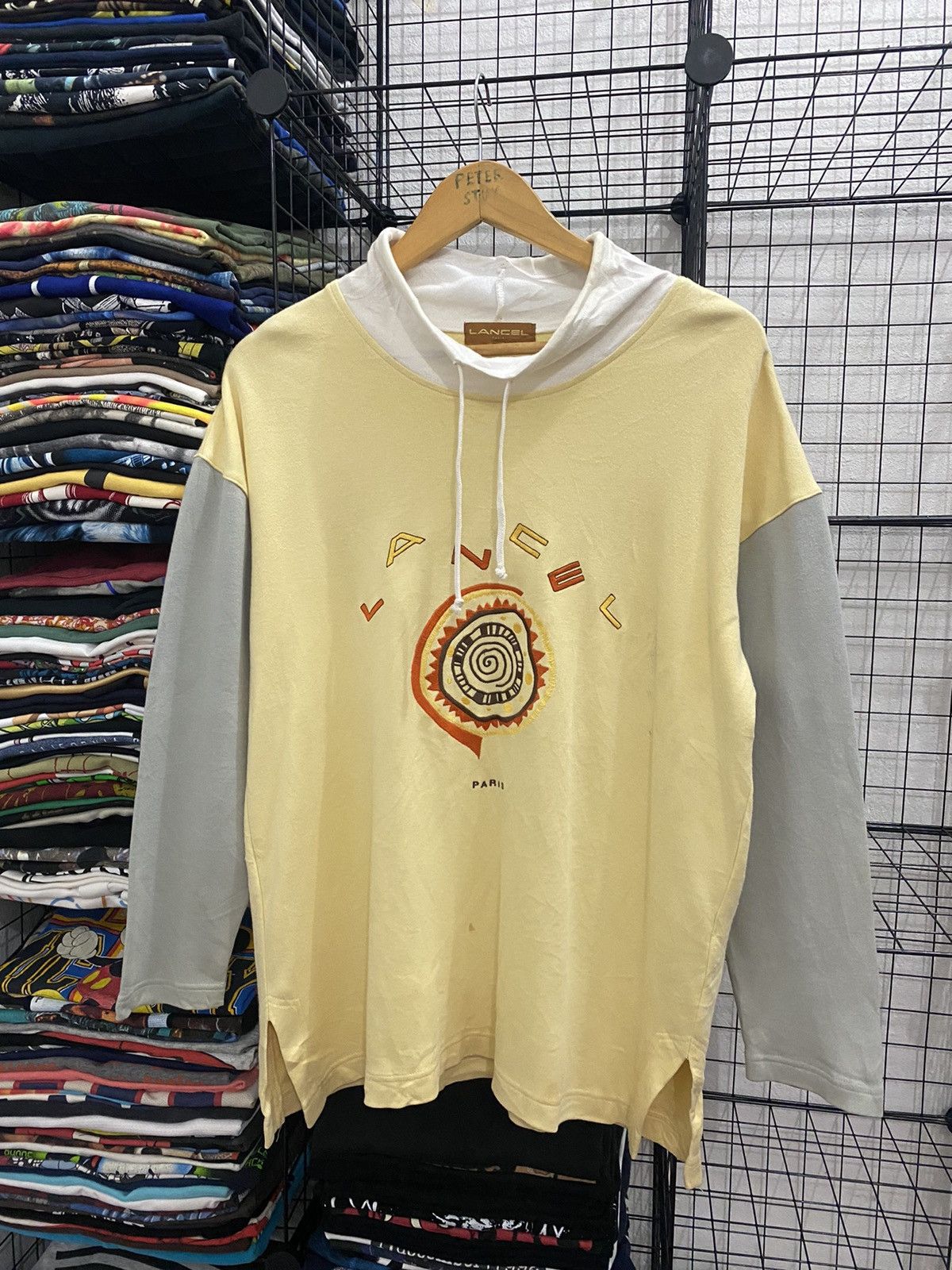 Lancel × Vintage VINTAGE LANCEL PARIS EMBROIDED LOGO TURTLE NECK SWEATER Size US M / EU 48-50 / 2 - 1 Thumbnail