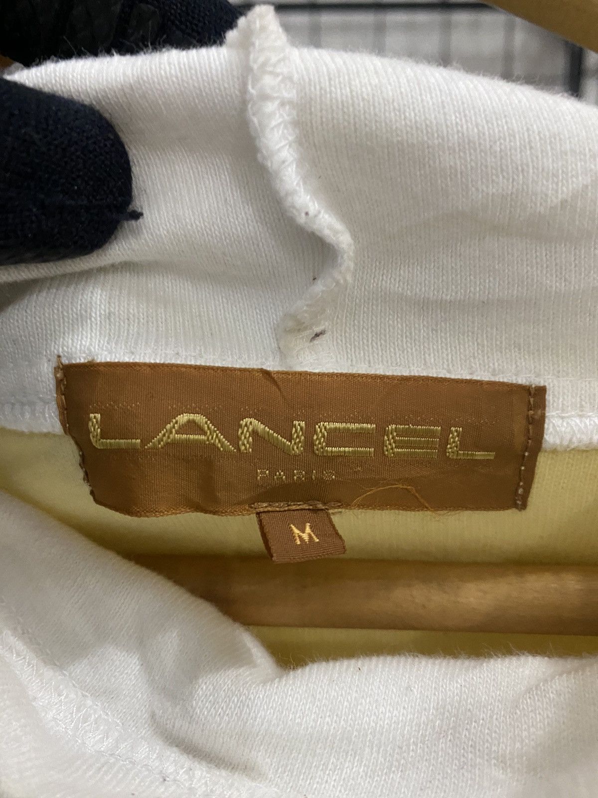 Lancel × Vintage VINTAGE LANCEL PARIS EMBROIDED LOGO TURTLE NECK SWEATER Size US M / EU 48-50 / 2 - 5 Thumbnail