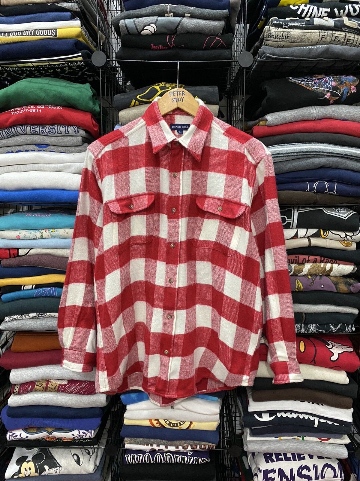 Flannel Space Bell Flannel Jacket Size US L / EU 52-54 / 3 - 1 Thumbnail