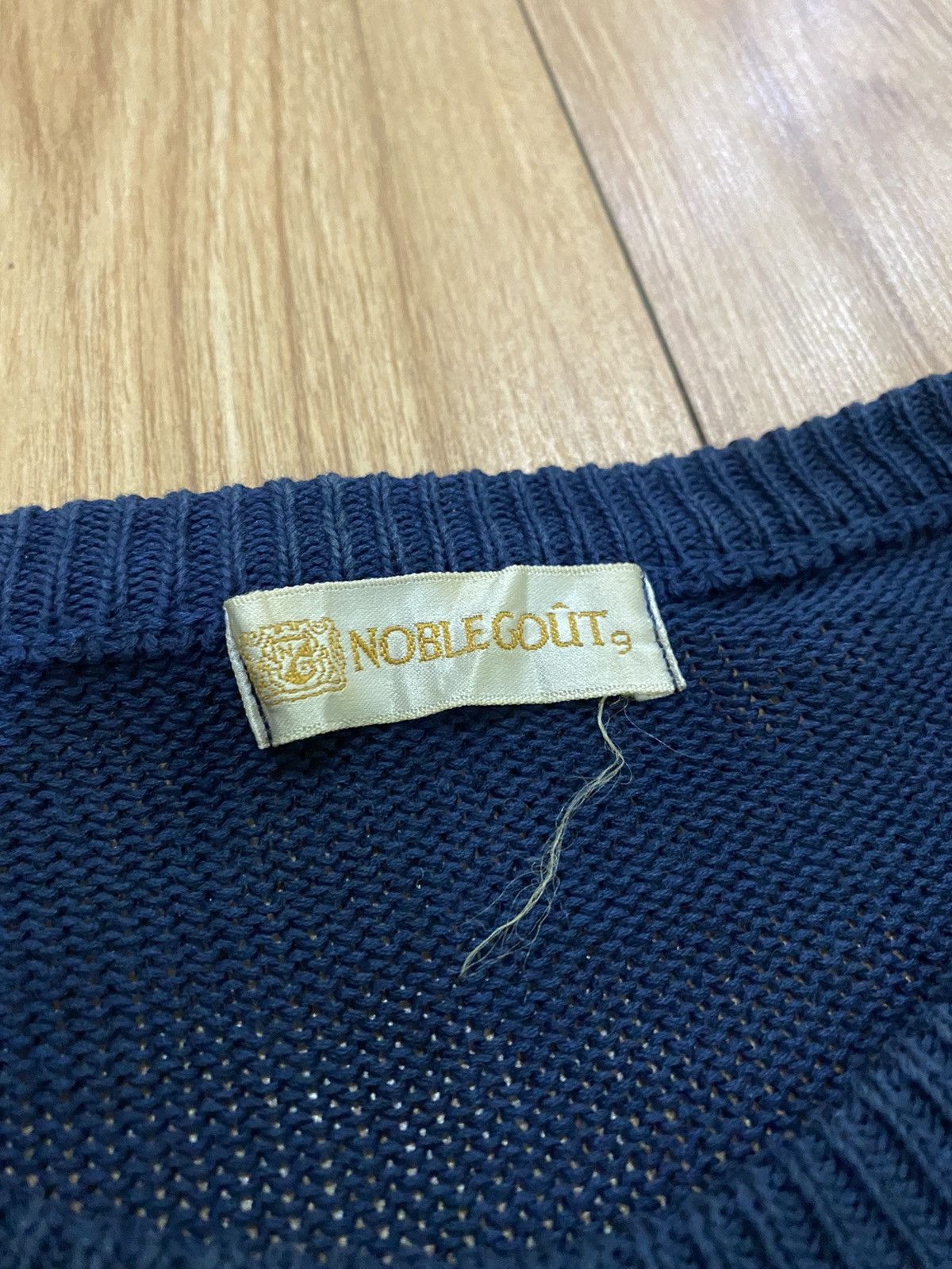 Japanese Brand × Other Noble Gout Knitwear Shirt Nice Design Size US M / EU 48-50 / 2 - 6 Thumbnail