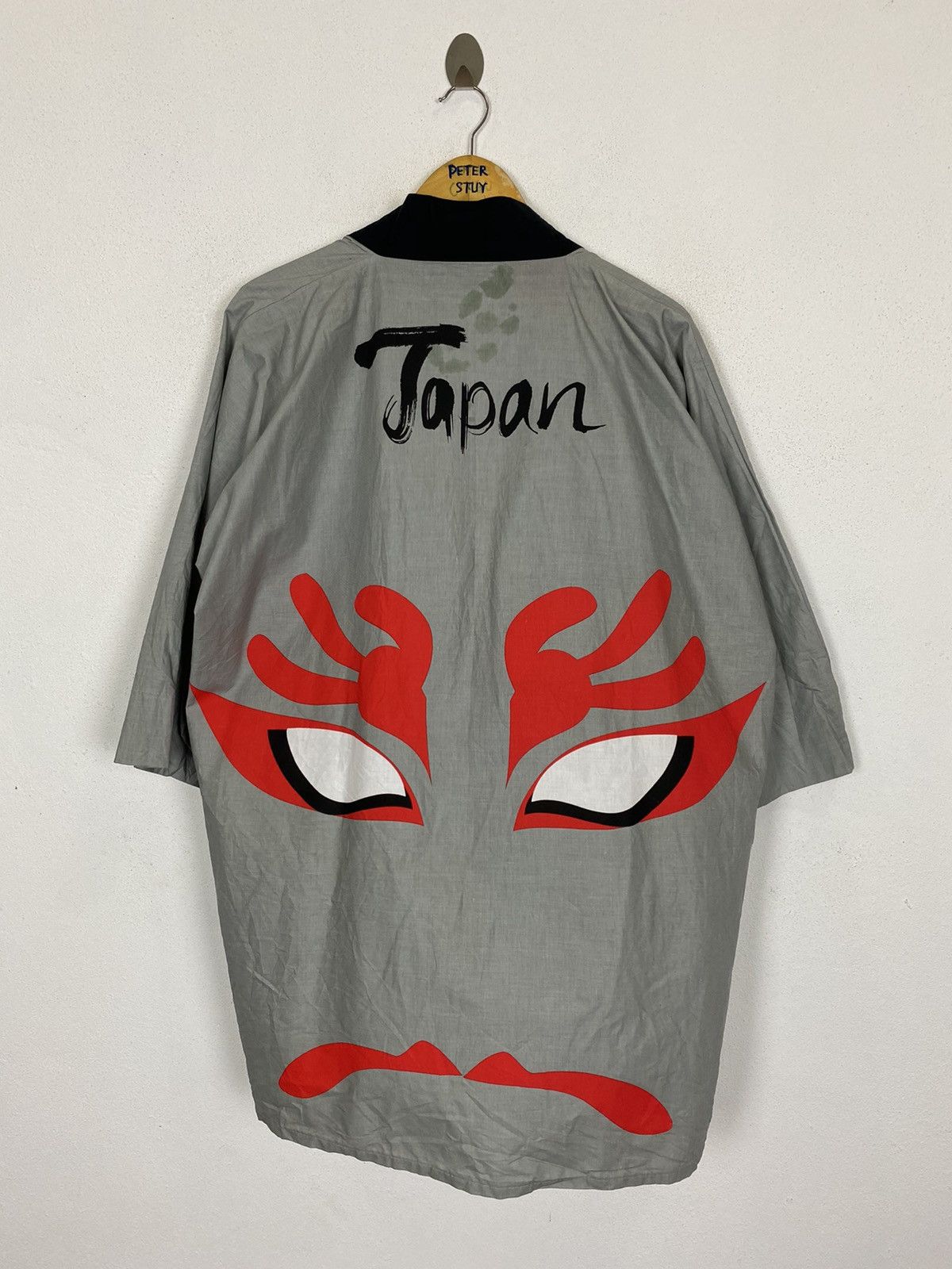 Japanese Brand COTTON KIMONO JACKET NICE DESIGN Size US L / EU 52-54 / 3 - 1 Thumbnail