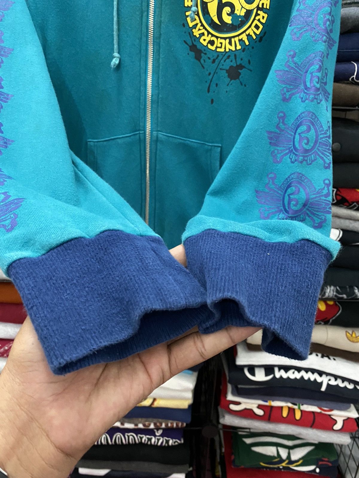 Japanese Brand ROLLING CRADLE HODDIES SWEATER NICE DESIGN Size US M / EU 48-50 / 2 - 7 Thumbnail