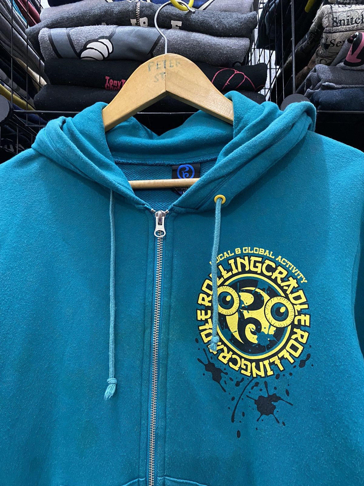 Japanese Brand ROLLING CRADLE HODDIES SWEATER NICE DESIGN Size US M / EU 48-50 / 2 - 4 Thumbnail