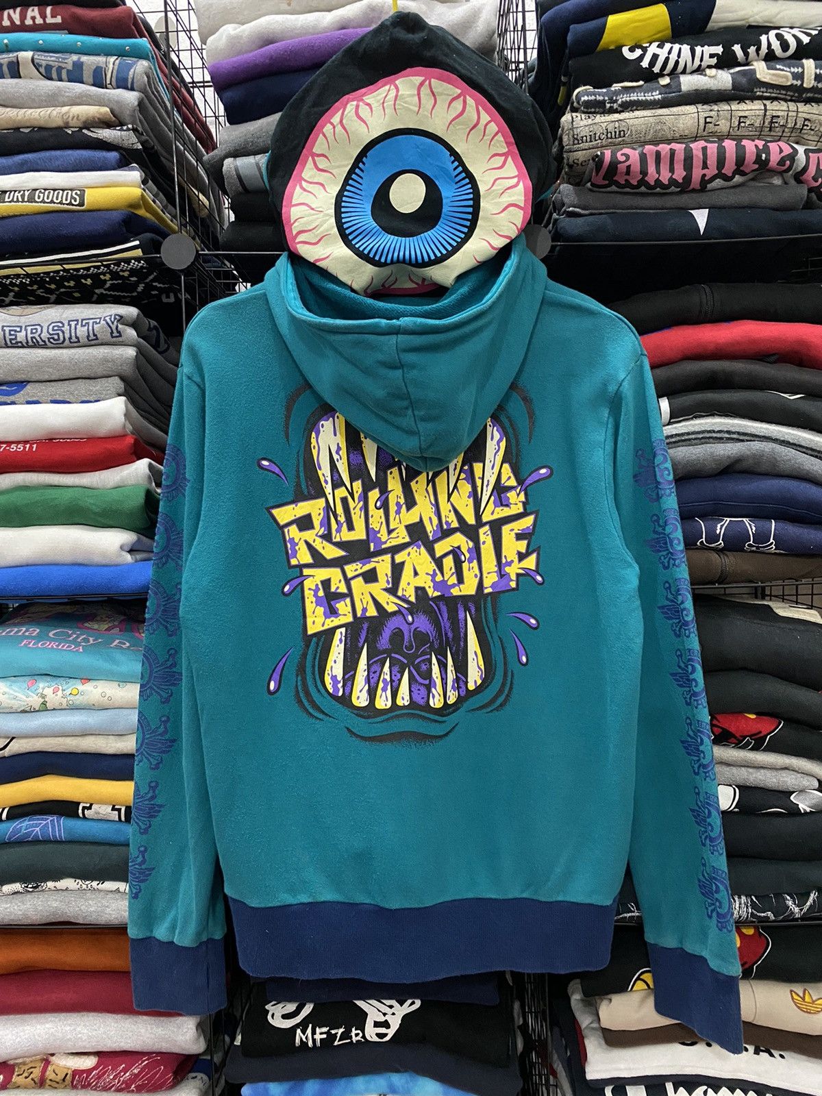 Japanese Brand ROLLING CRADLE HODDIES SWEATER NICE DESIGN Size US M / EU 48-50 / 2 - 1 Thumbnail