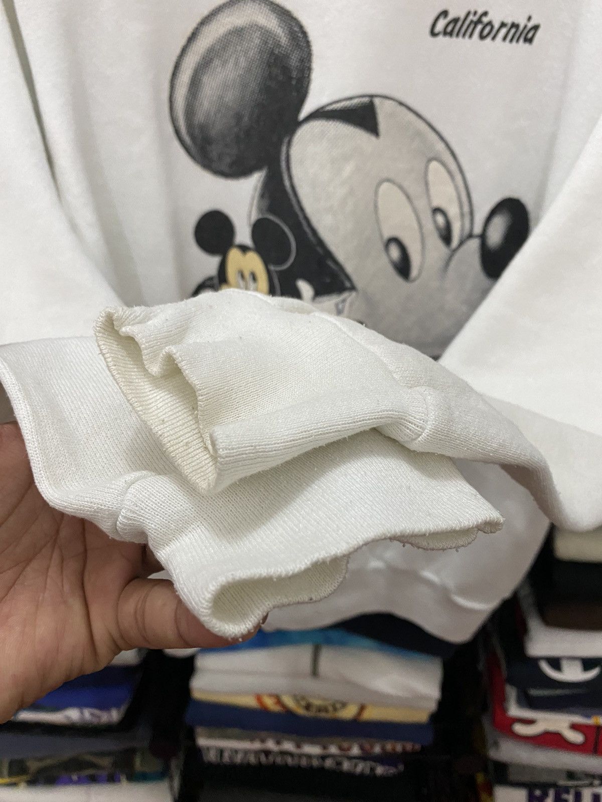 Disney × Mickey Mouse × Vintage VINTAGE 80’s MICKEY MOUSE CALIFORNIA SWEATSHIRT Size US M / EU 48-50 / 2 - 5 Thumbnail