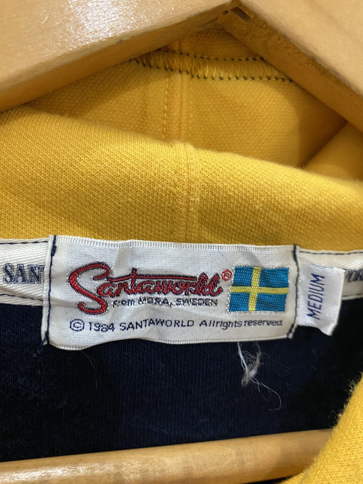 Captain Santors × Vintage VINTAGE SANTAWORLD SWEDEN HOODIES Size US M / EU 48-50 / 2 - 8 Thumbnail
