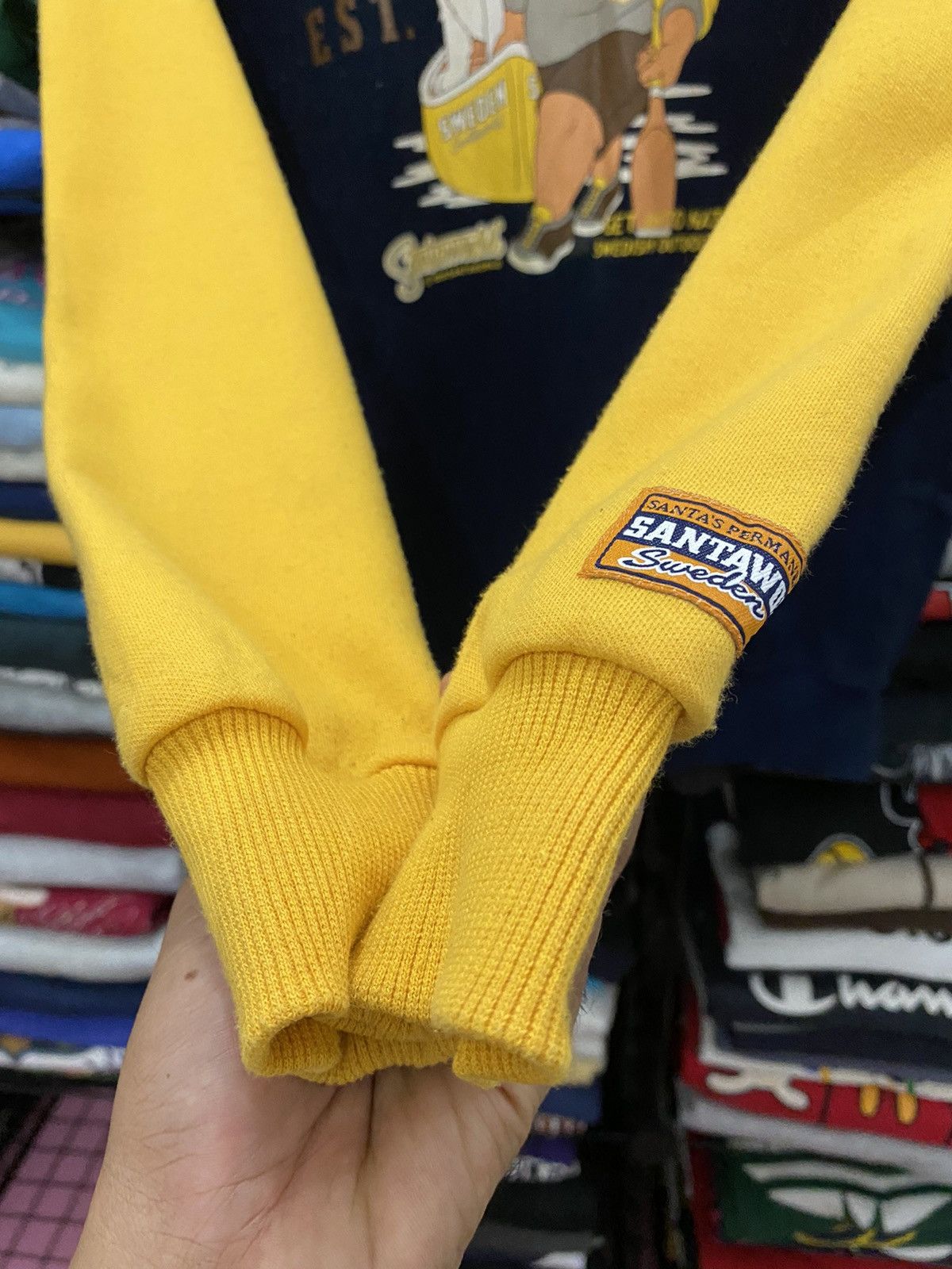 Captain Santors × Vintage VINTAGE SANTAWORLD SWEDEN HOODIES Size US M / EU 48-50 / 2 - 4 Thumbnail