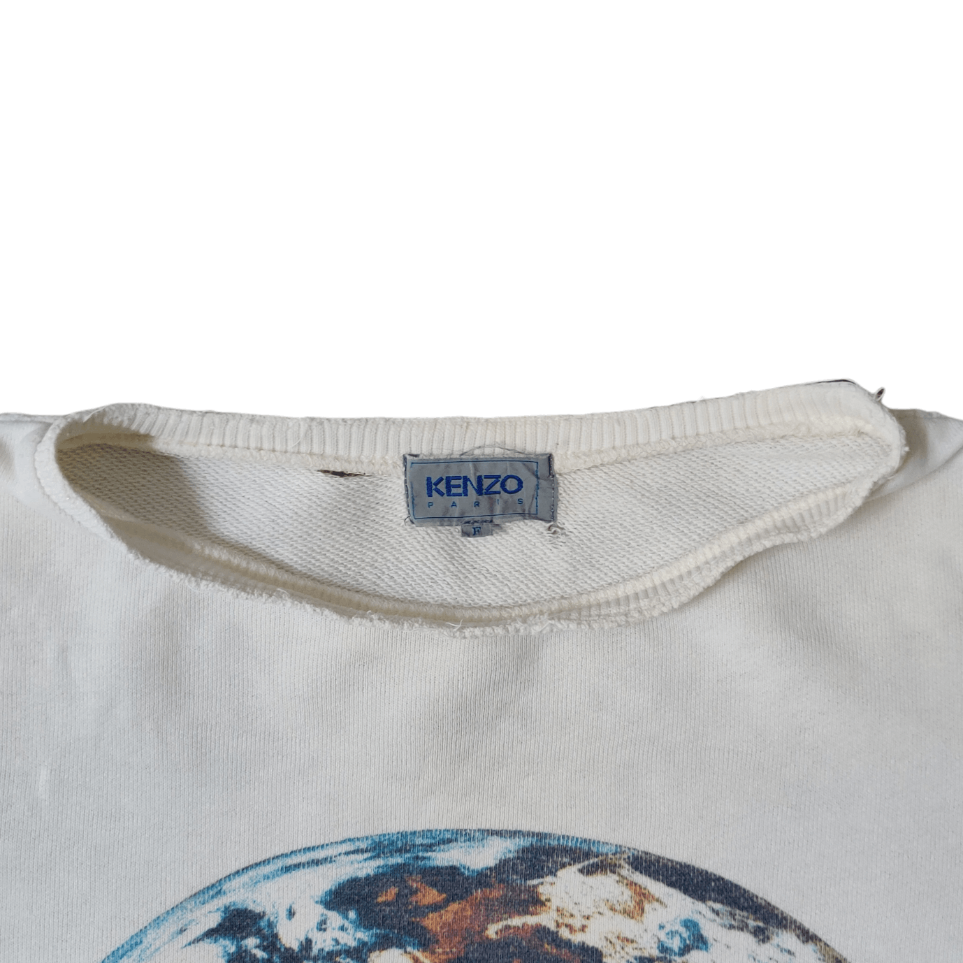 Kenzo Vintage Kenzo Paris Sweatshirt Crewneck Print Distressed Size US L / EU 52-54 / 3 - 4 Thumbnail