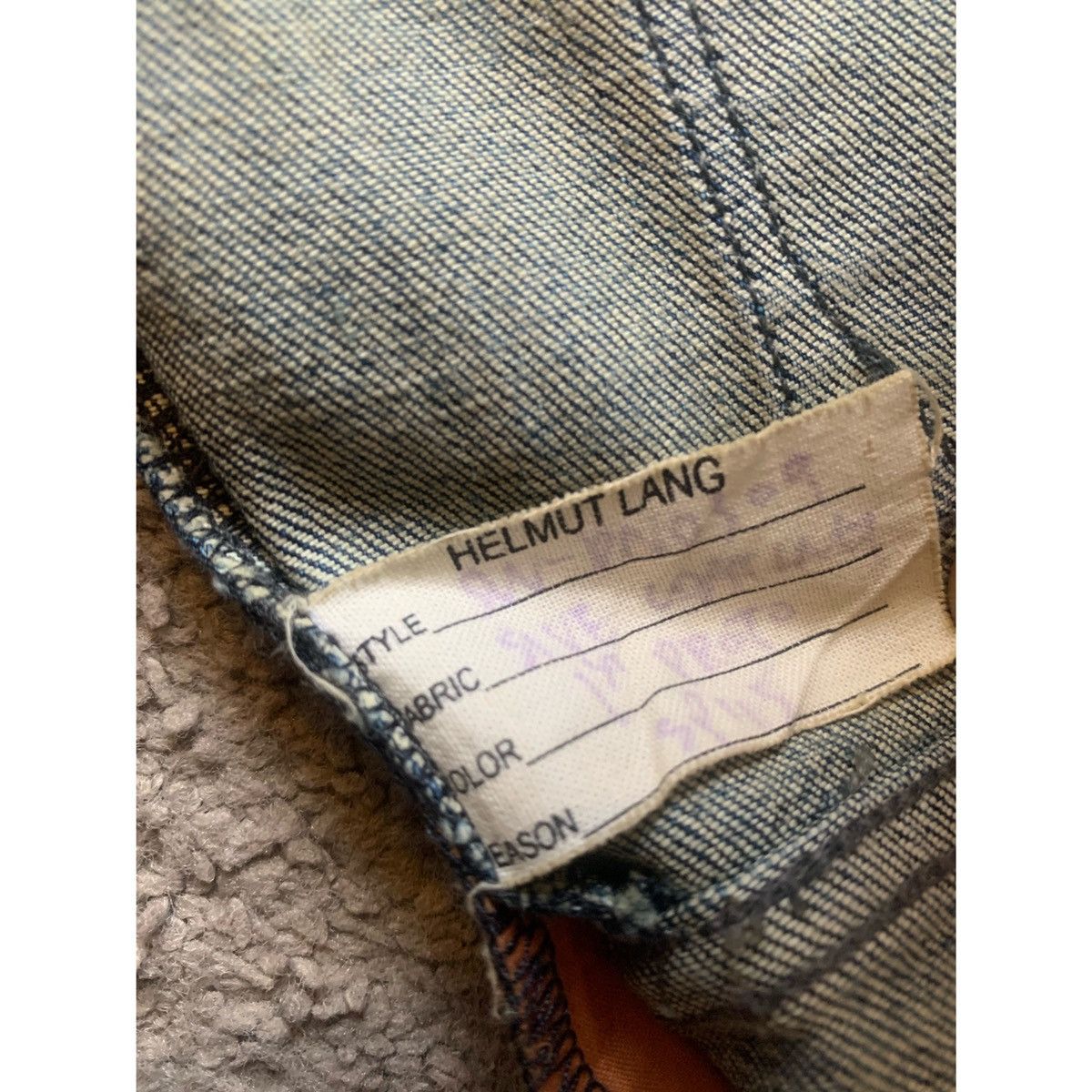 Helmut Lang HELMUT LANG WAX DISTRESS DENIM SHORTS Size 30" / US 8 / IT 44 - 18 Thumbnail