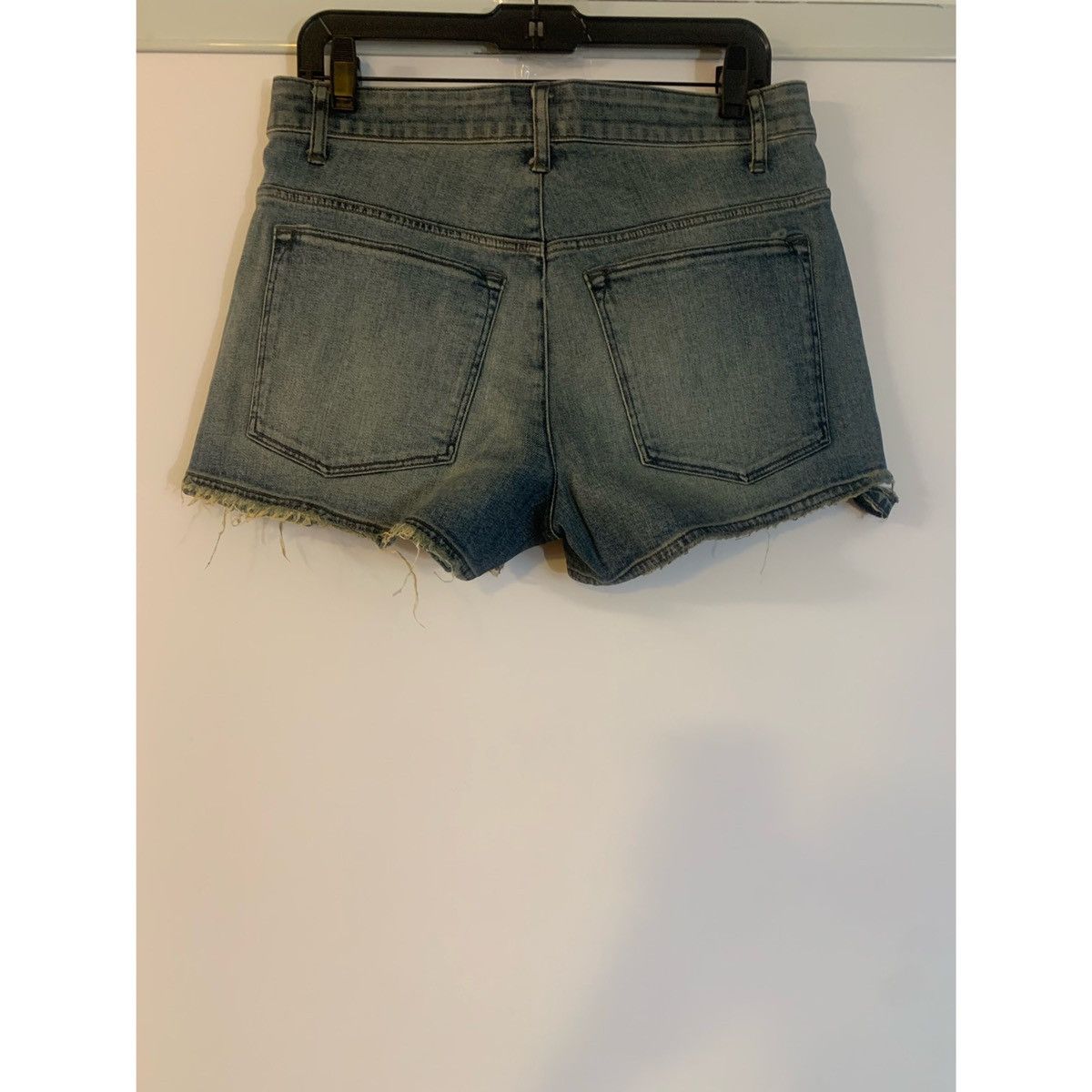 Helmut Lang HELMUT LANG WAX DISTRESS DENIM SHORTS Size 30" / US 8 / IT 44 - 4 Thumbnail