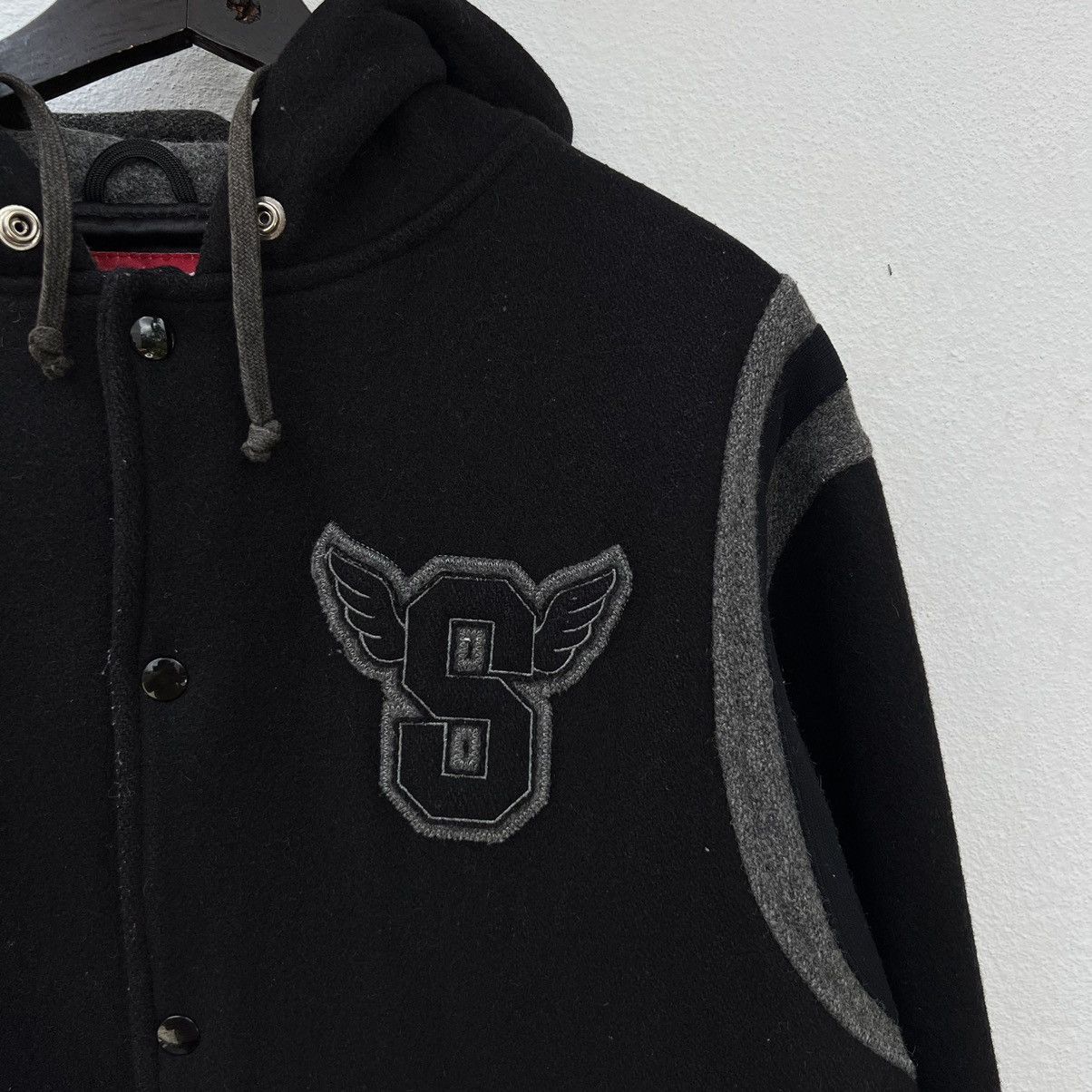 Supreme VERY RARE VARSITY JACKET SUPREME WING BIG LOGO Size US XL / EU 56 / 4 - 7 Thumbnail