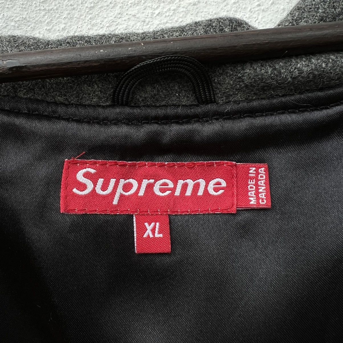 Supreme VERY RARE VARSITY JACKET SUPREME WING BIG LOGO Size US XL / EU 56 / 4 - 18 Thumbnail