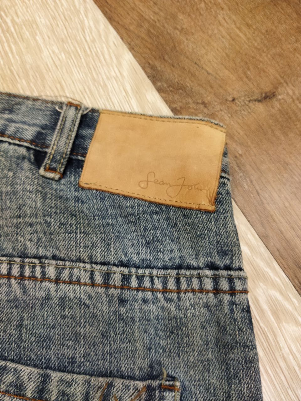 Vintage Sean John Sukajan Dragon Painted Baggy Jeans